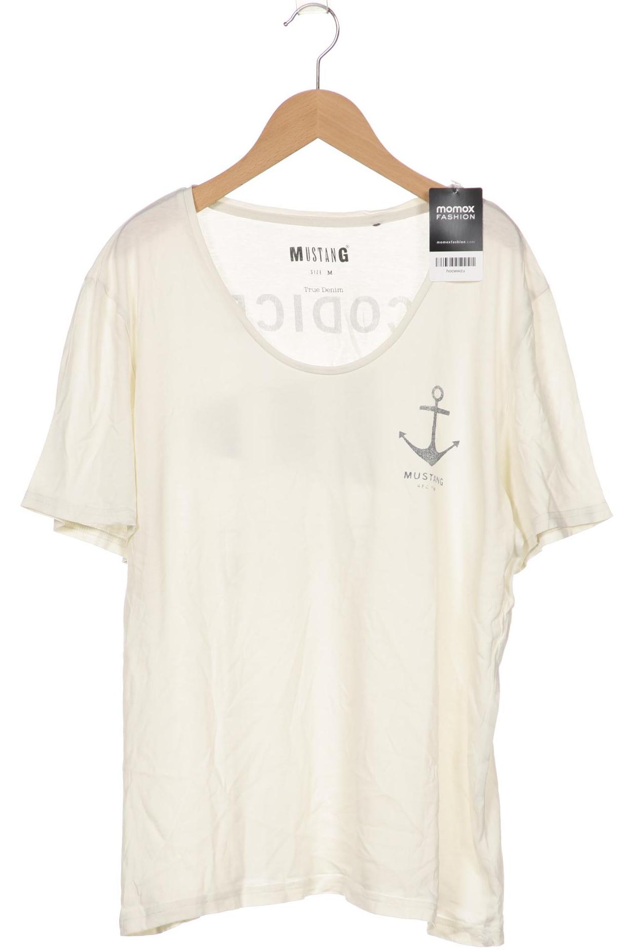 

MUSTANG Herren T-Shirt, cremeweiß