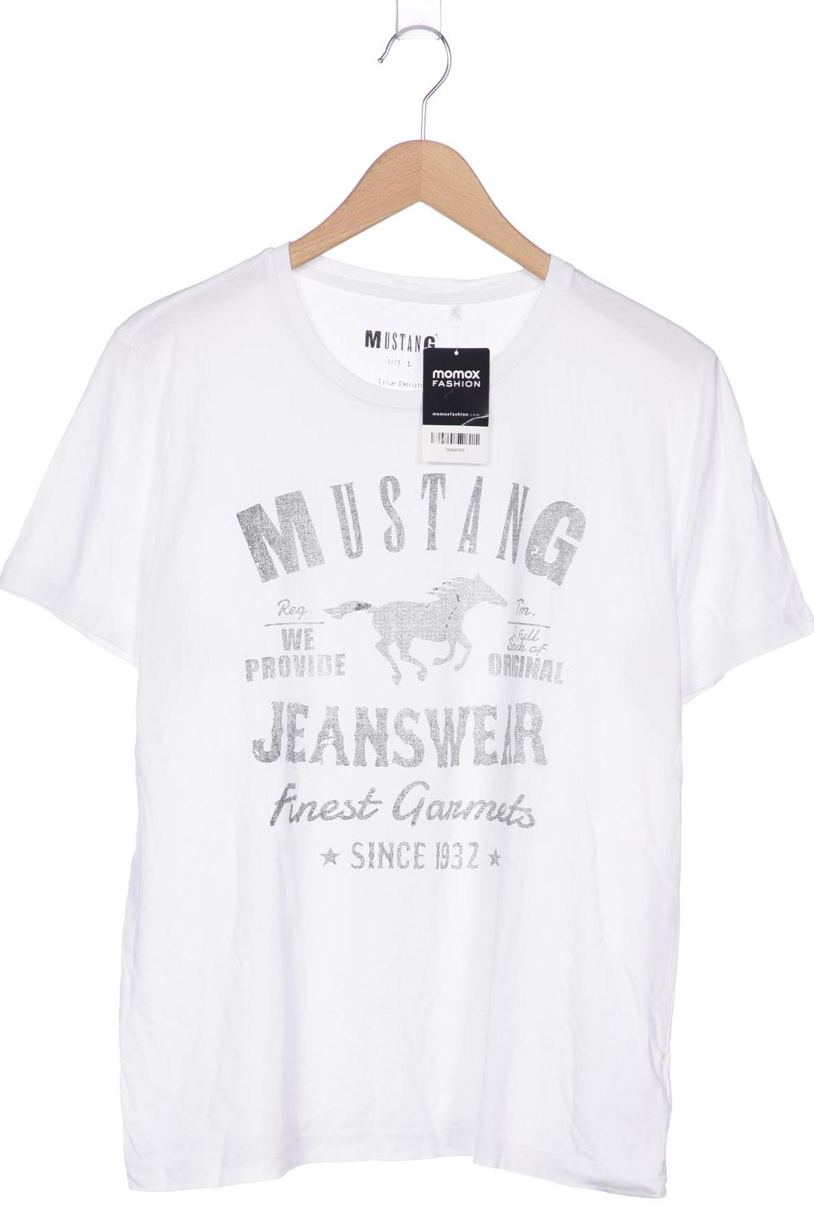 

Mustang Herren T-Shirt, weiß, Gr. 52