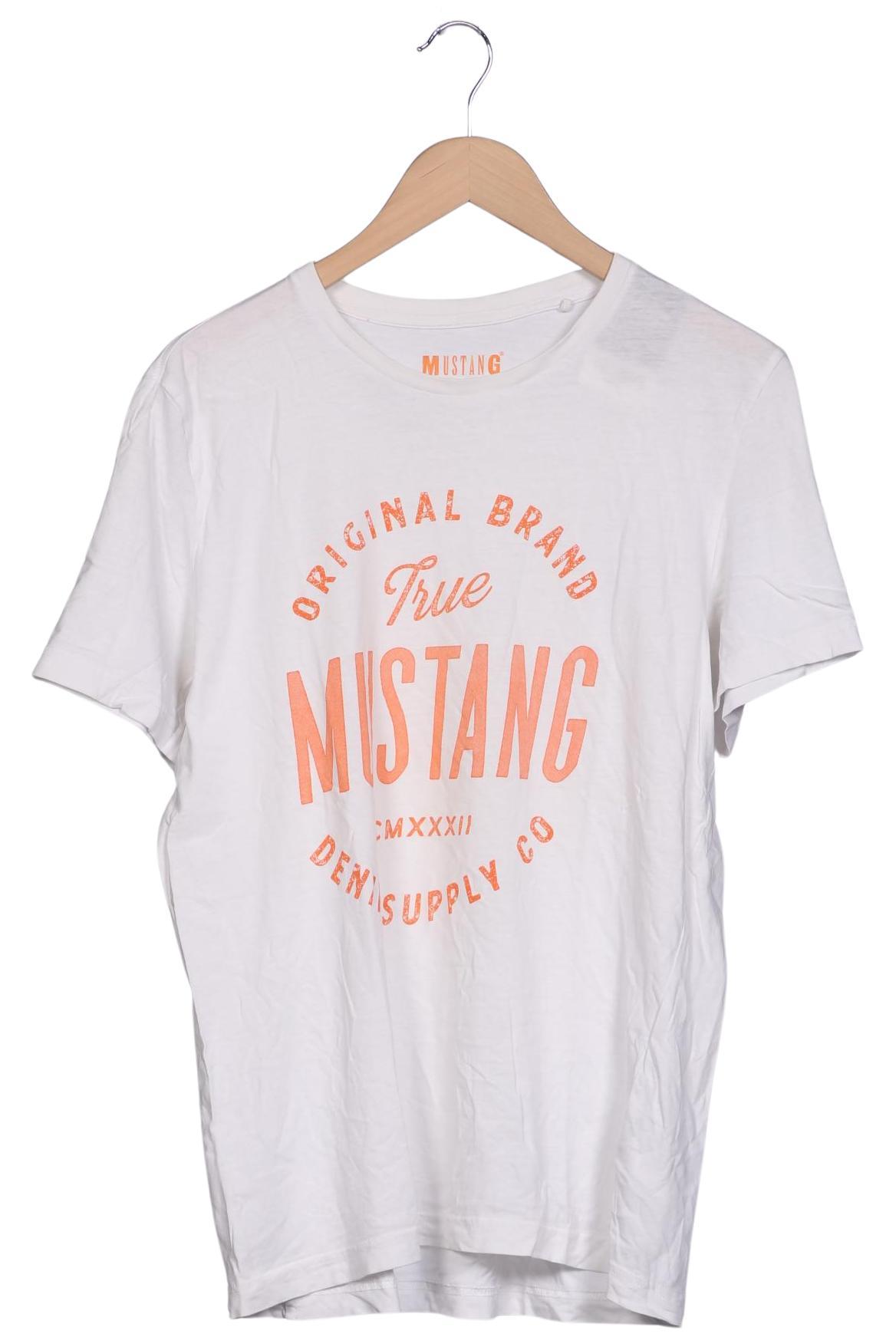

Mustang Herren T-Shirt, weiß, Gr. 52