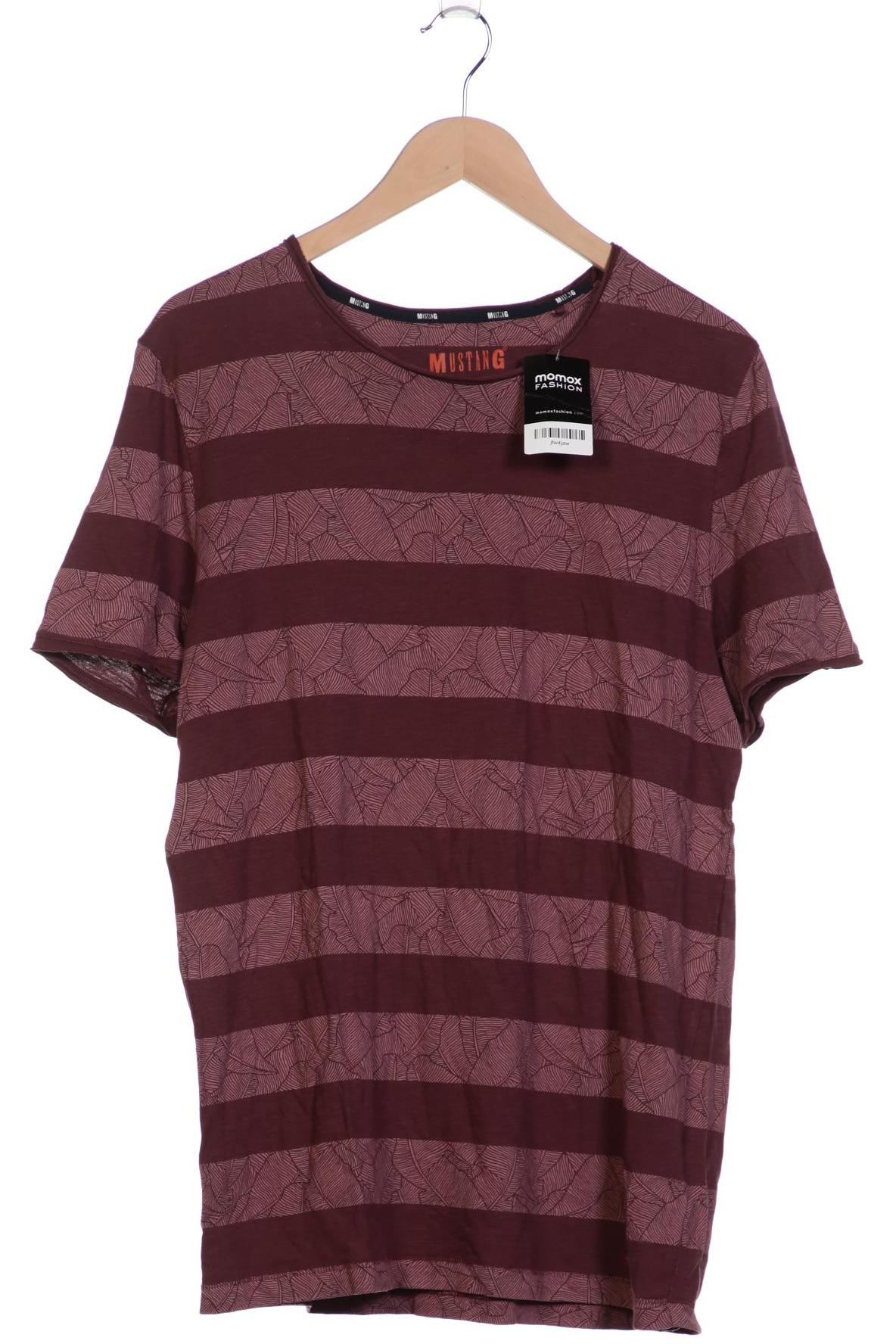 

Mustang Herren T-Shirt, bordeaux, Gr. 54