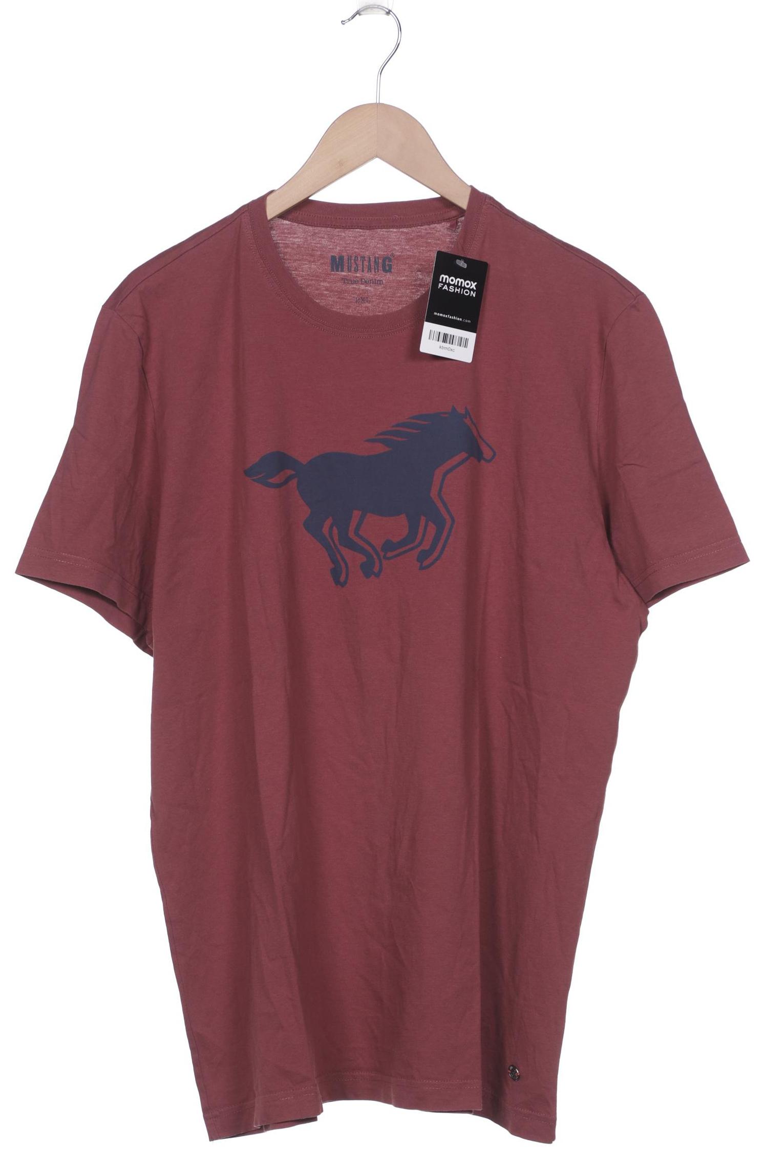 

MUSTANG Herren T-Shirt, bordeaux