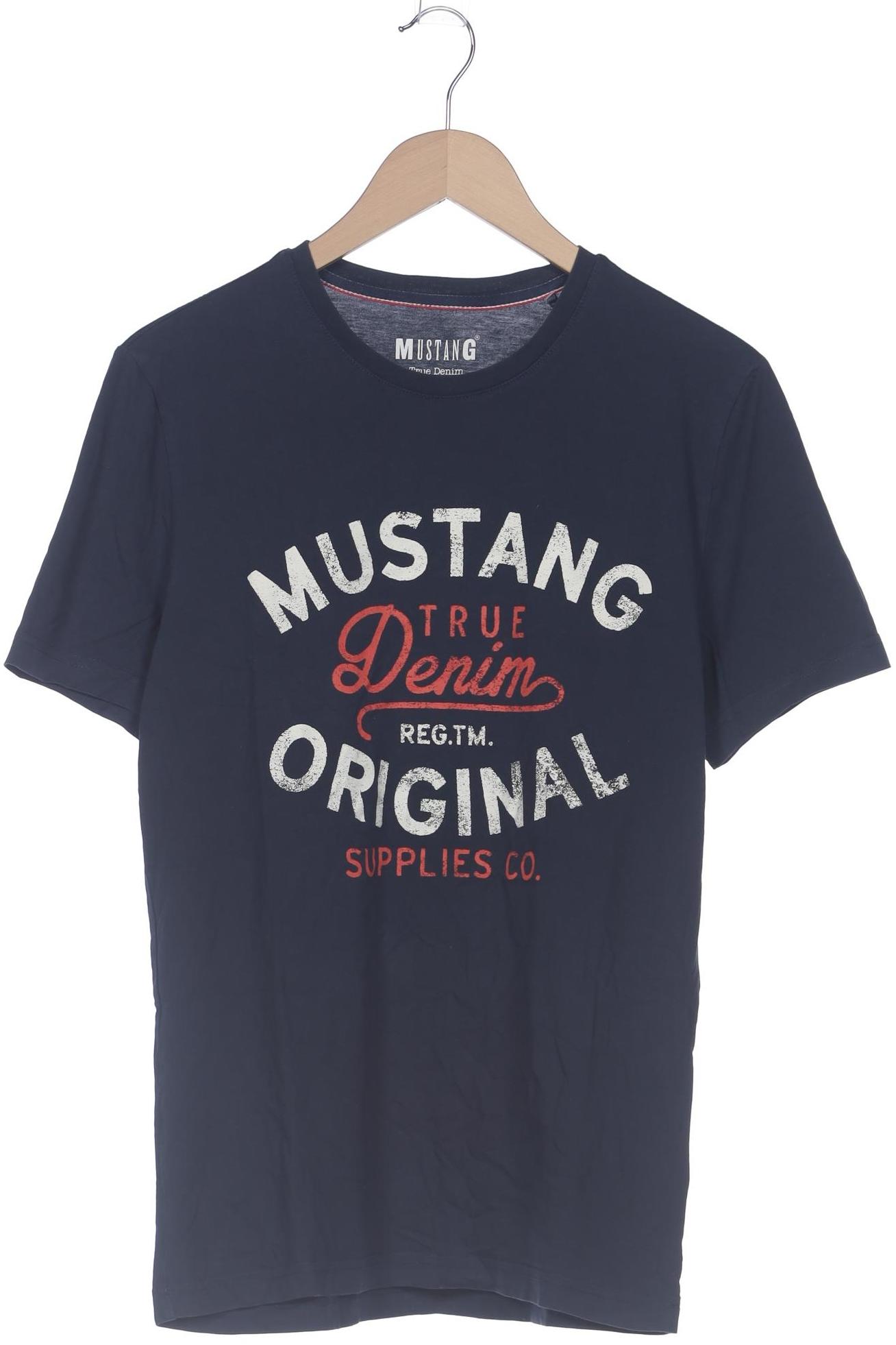

Mustang Herren T-Shirt, marineblau, Gr. 48