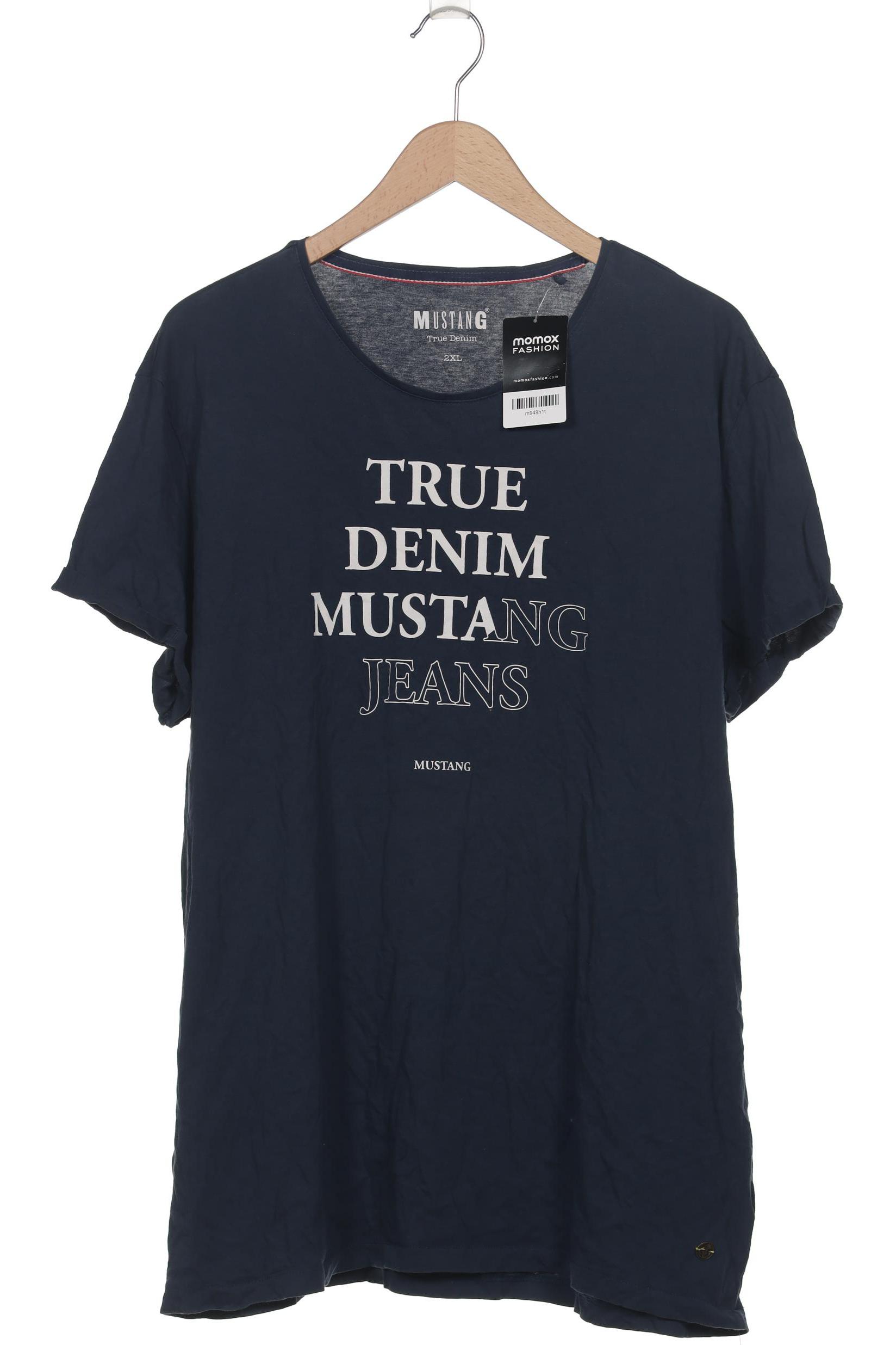 

Mustang Herren T-Shirt, marineblau, Gr. 56
