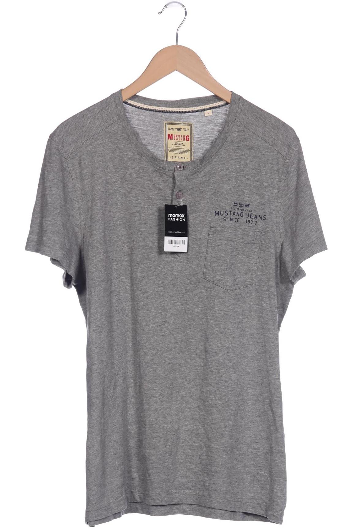 

Mustang Herren T-Shirt, grau, Gr. 52
