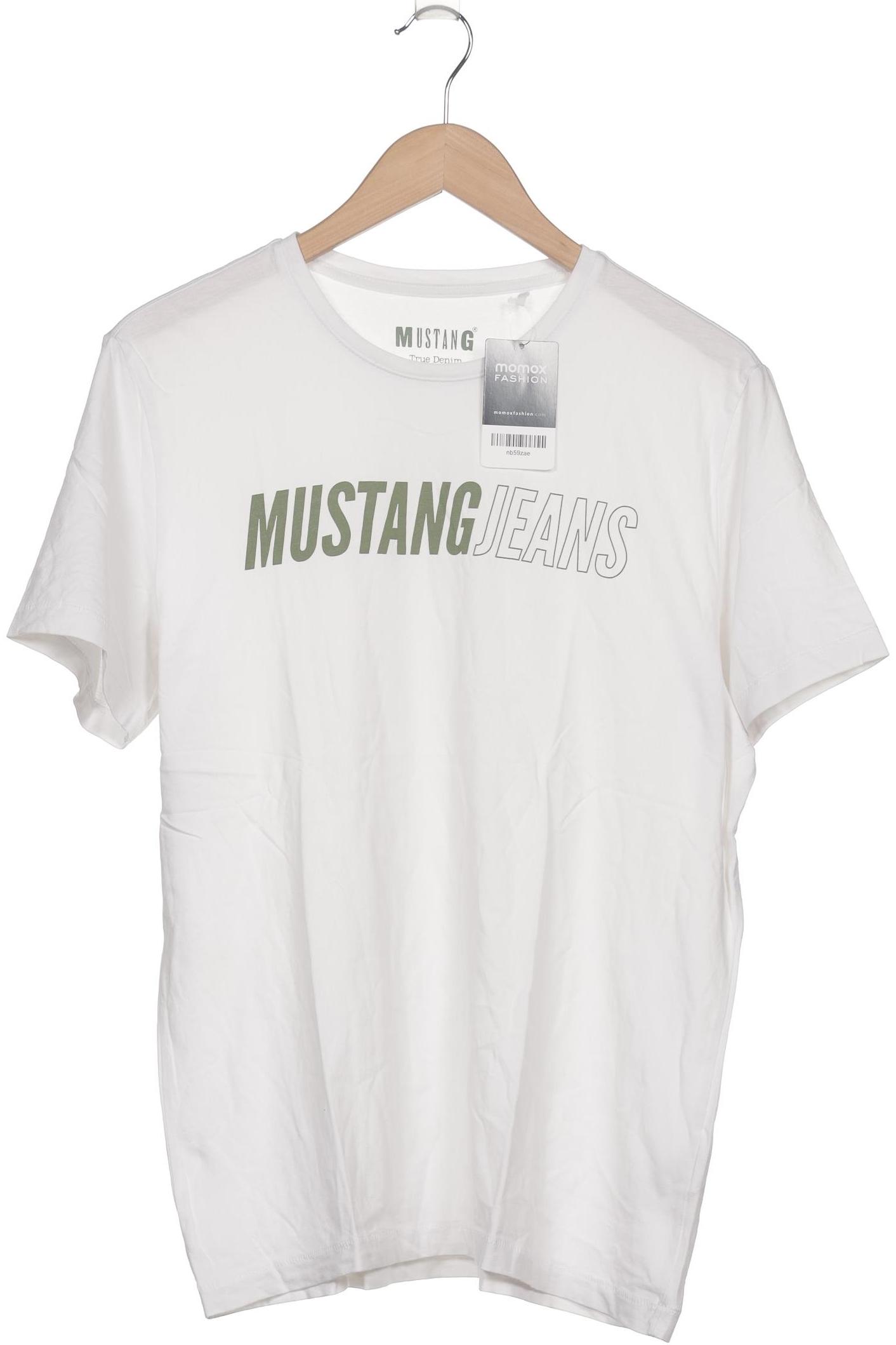 

Mustang Herren T-Shirt, weiß, Gr. 52