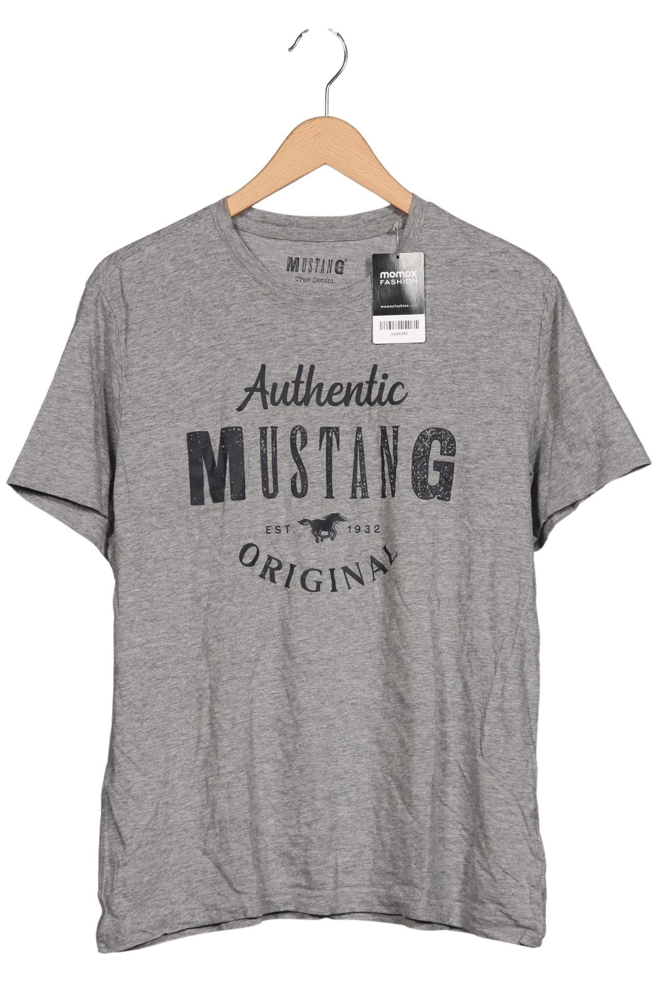 

Mustang Herren T-Shirt, grau, Gr. 52