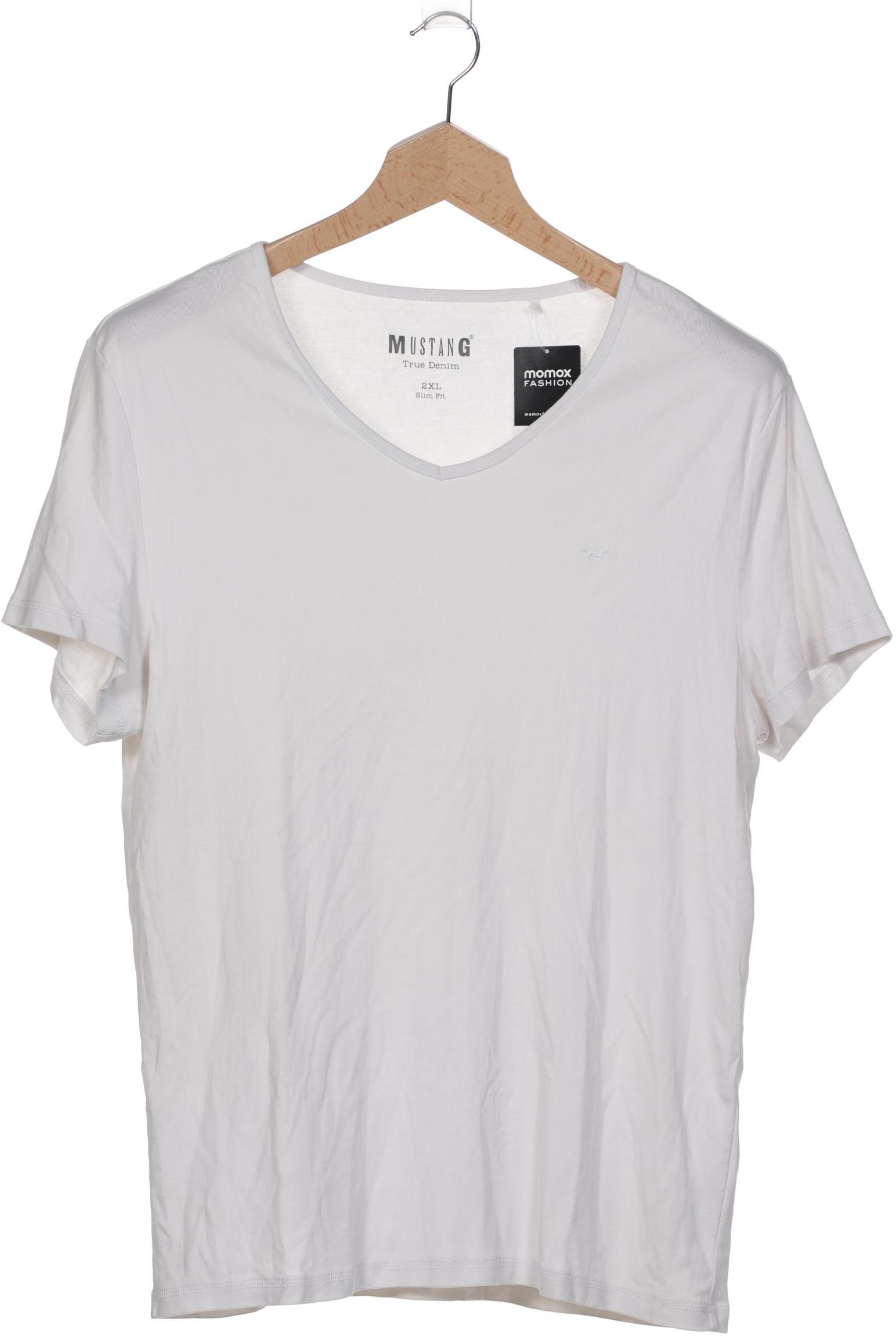 

Mustang Herren T-Shirt, weiß, Gr. 56