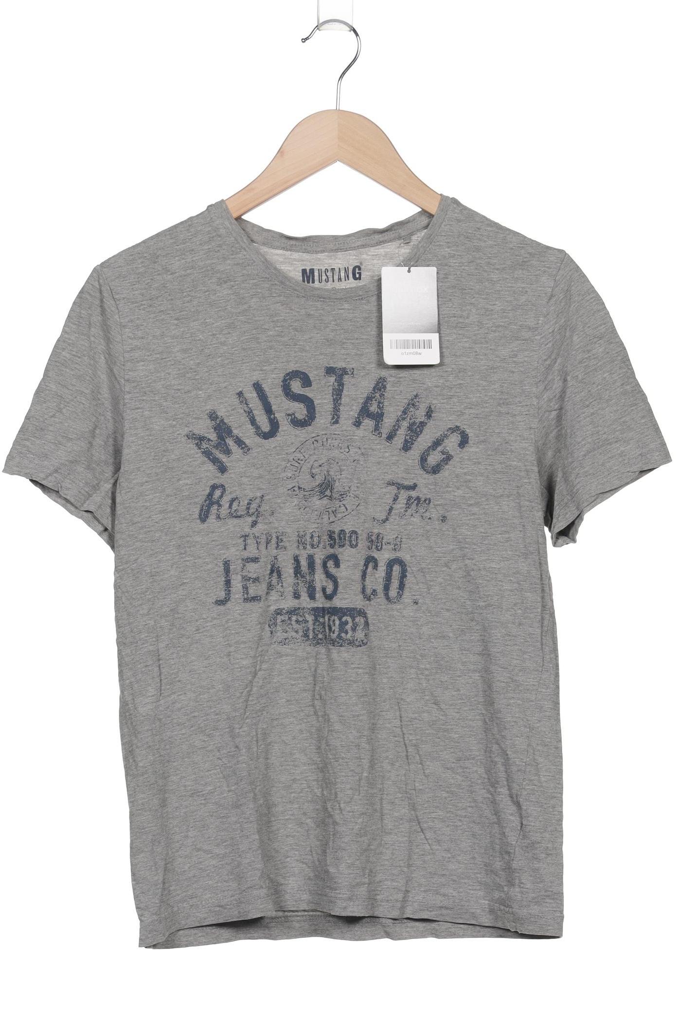 

Mustang Herren T-Shirt, grau, Gr. 48