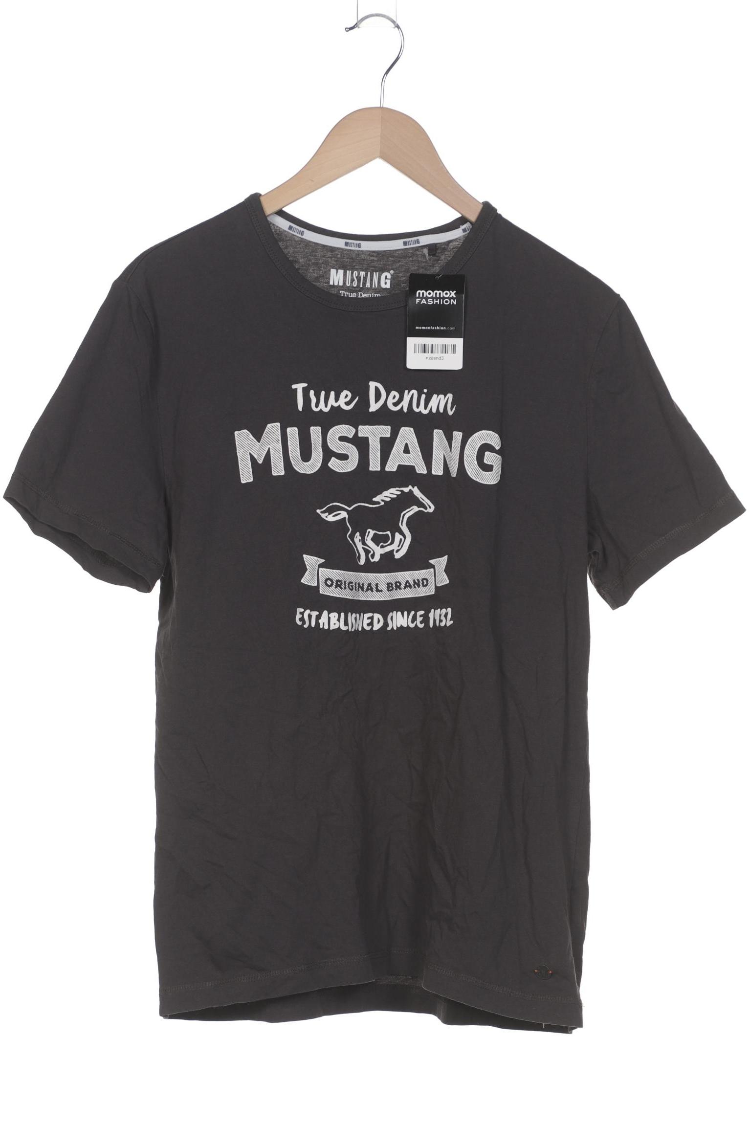 

Mustang Herren T-Shirt, grau, Gr. 52