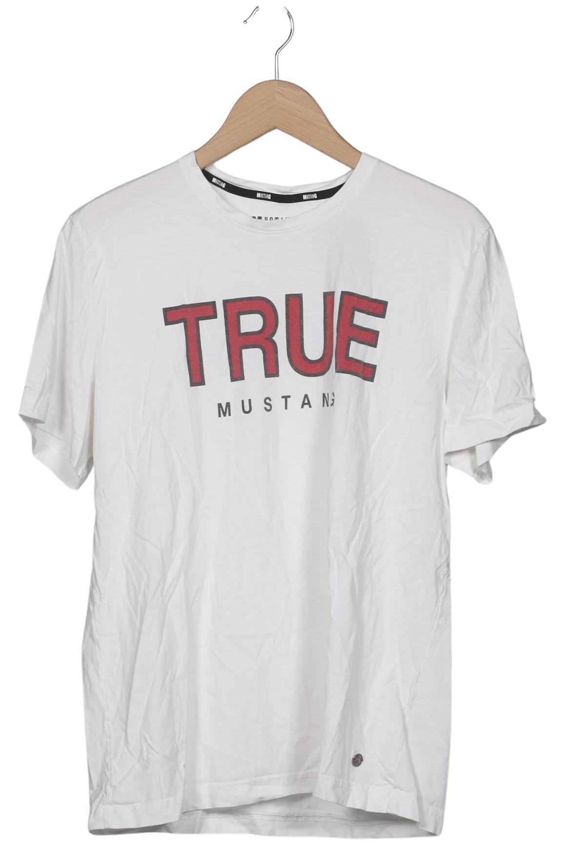 Thumbnail - Mustang Herren T-Shirt, weiß, Gr. 52
