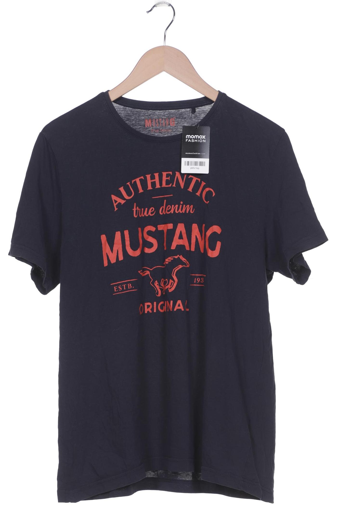 

Mustang Herren T-Shirt, marineblau, Gr. 52