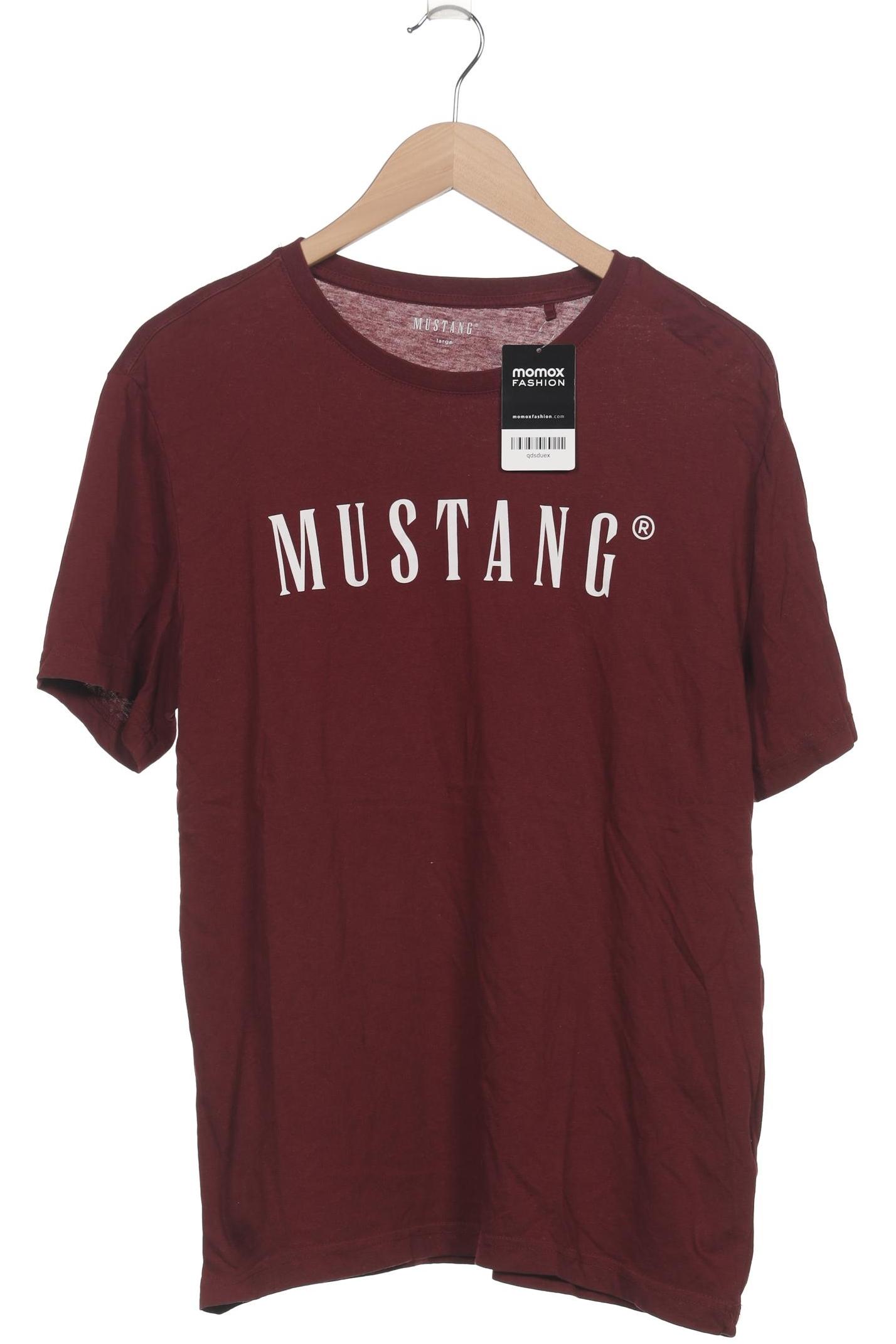 

Mustang Herren T-Shirt, bordeaux, Gr. 52