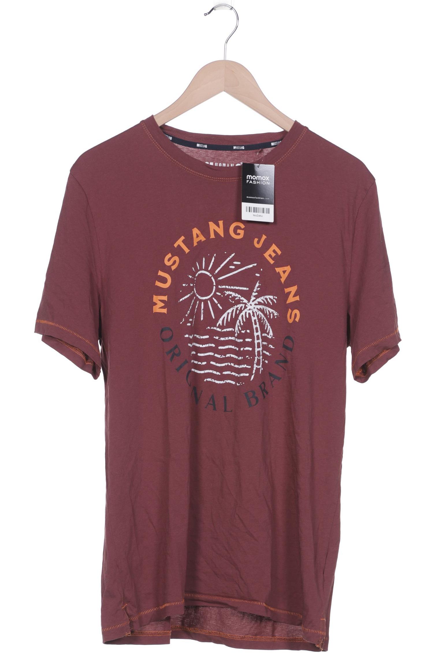 

MUSTANG Herren T-Shirt, bordeaux