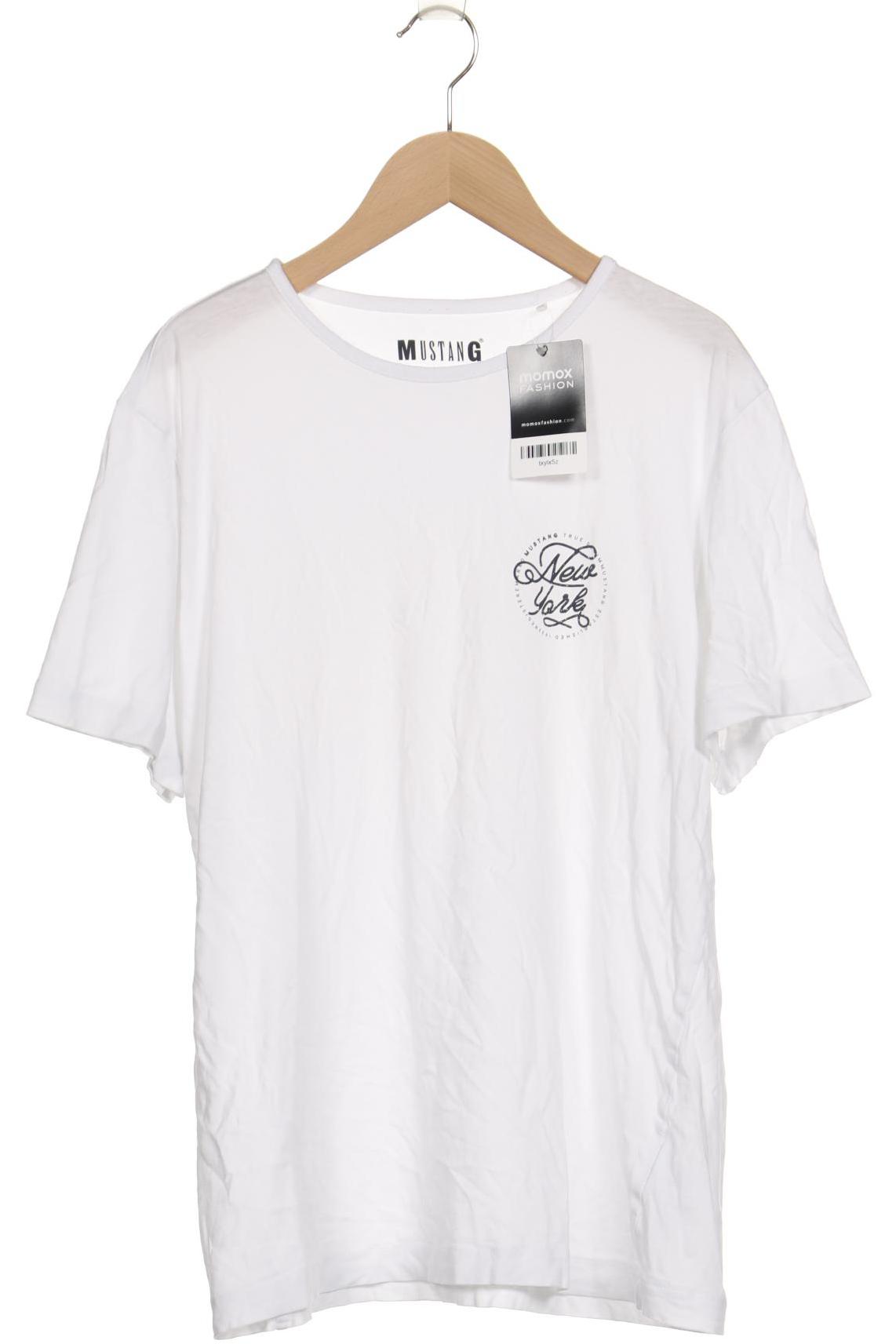 

Mustang Herren T-Shirt, weiß, Gr. 52