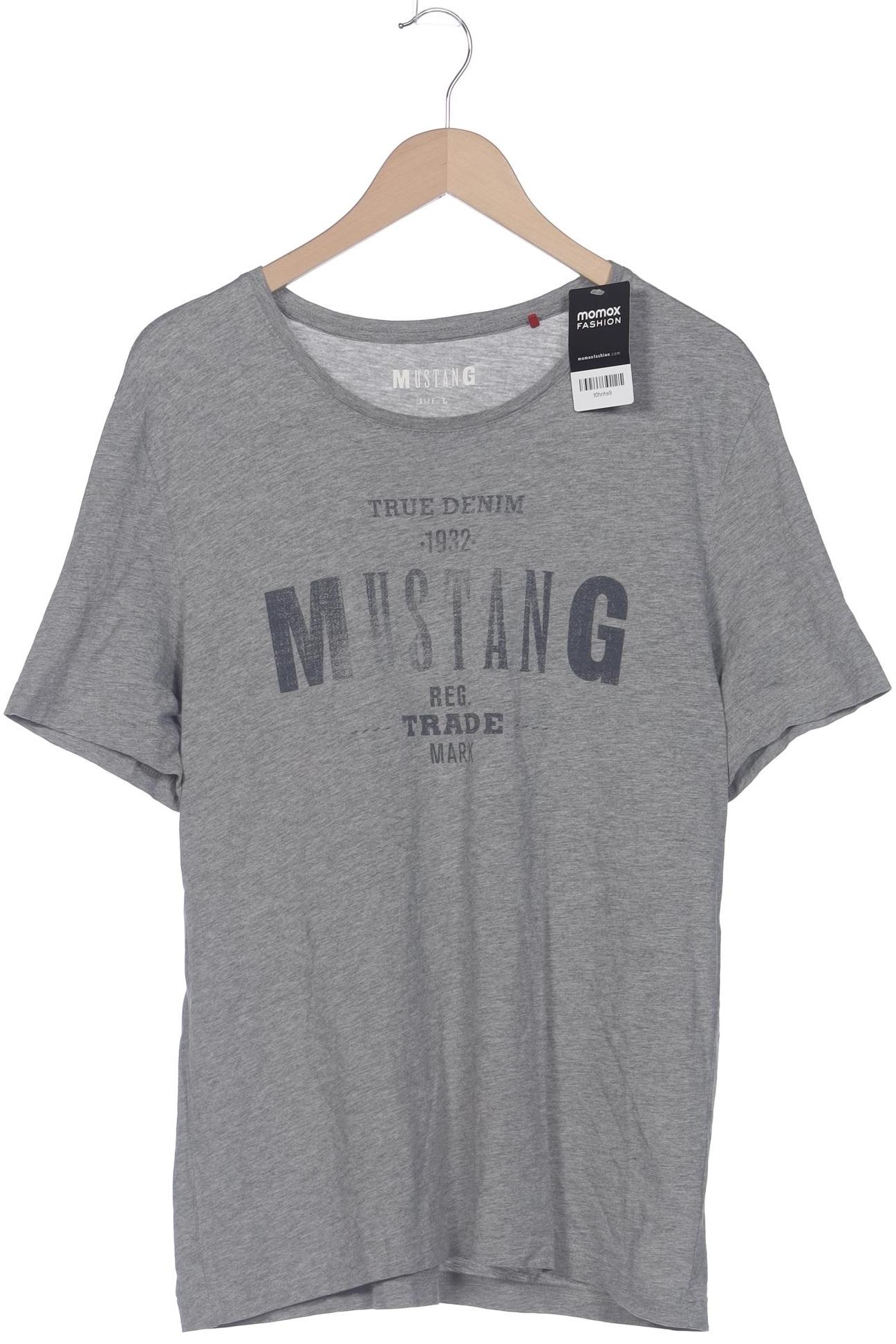 

Mustang Herren T-Shirt, grau, Gr. 52