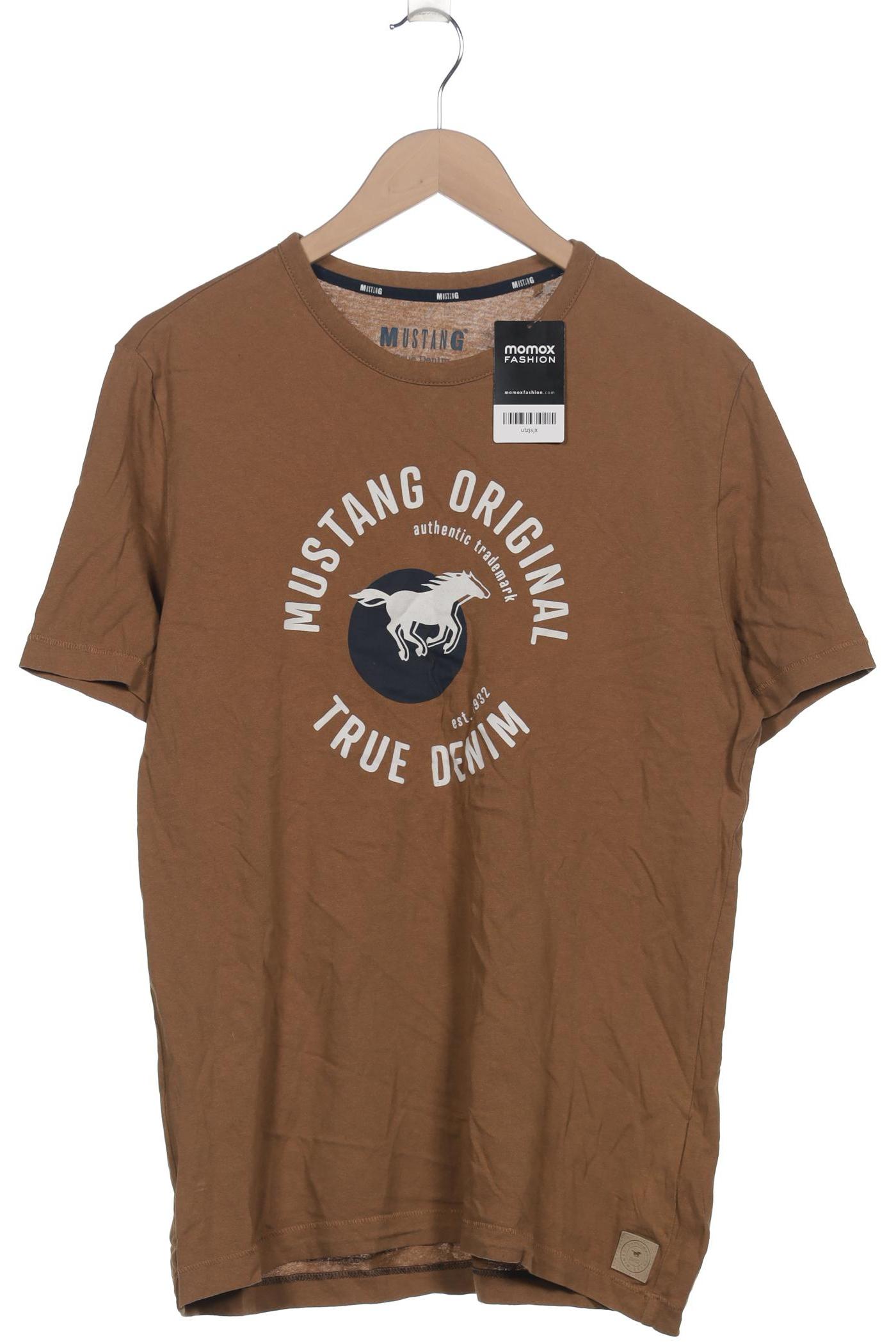

Mustang Herren T-Shirt, braun, Gr. 48