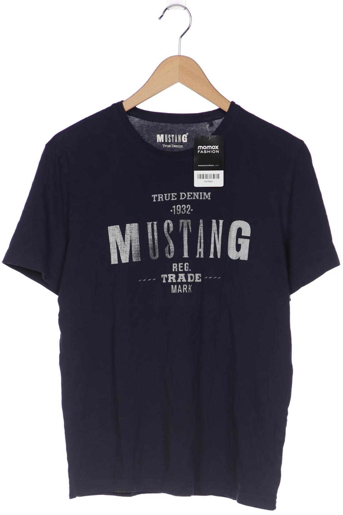 

Mustang Herren T-Shirt, marineblau, Gr. 52