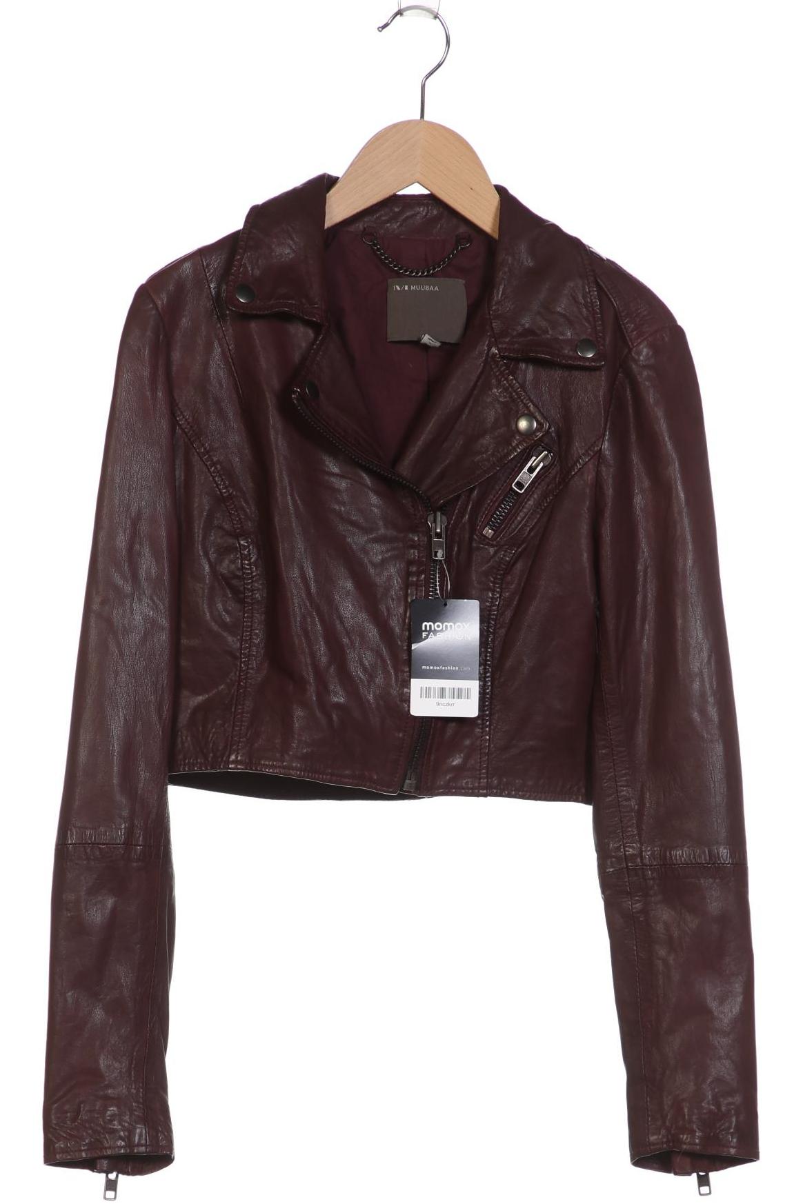 

Muubaa Damen Jacke, bordeaux, Gr. 36