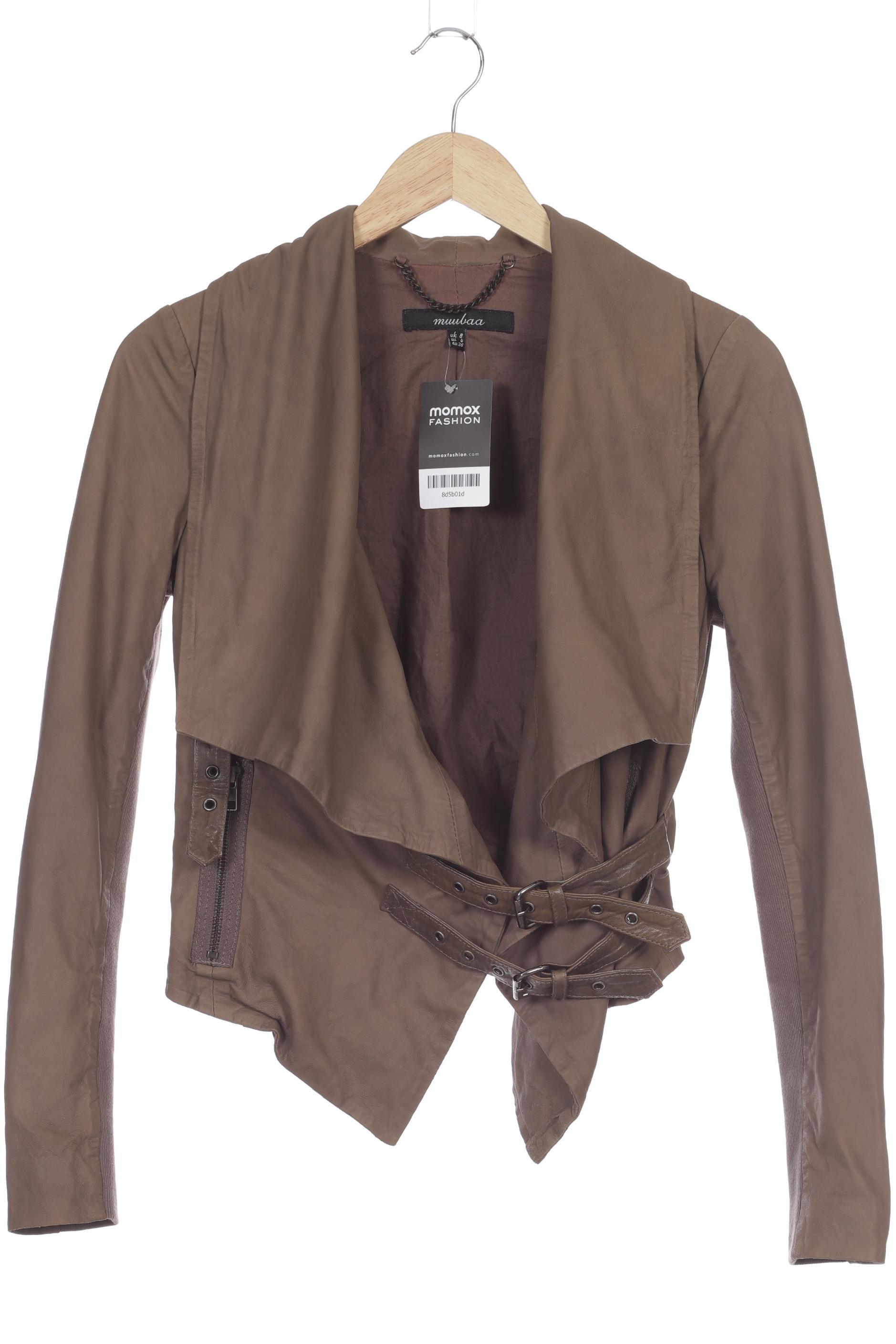 

Muubaa Damen Jacke, braun, Gr. 36