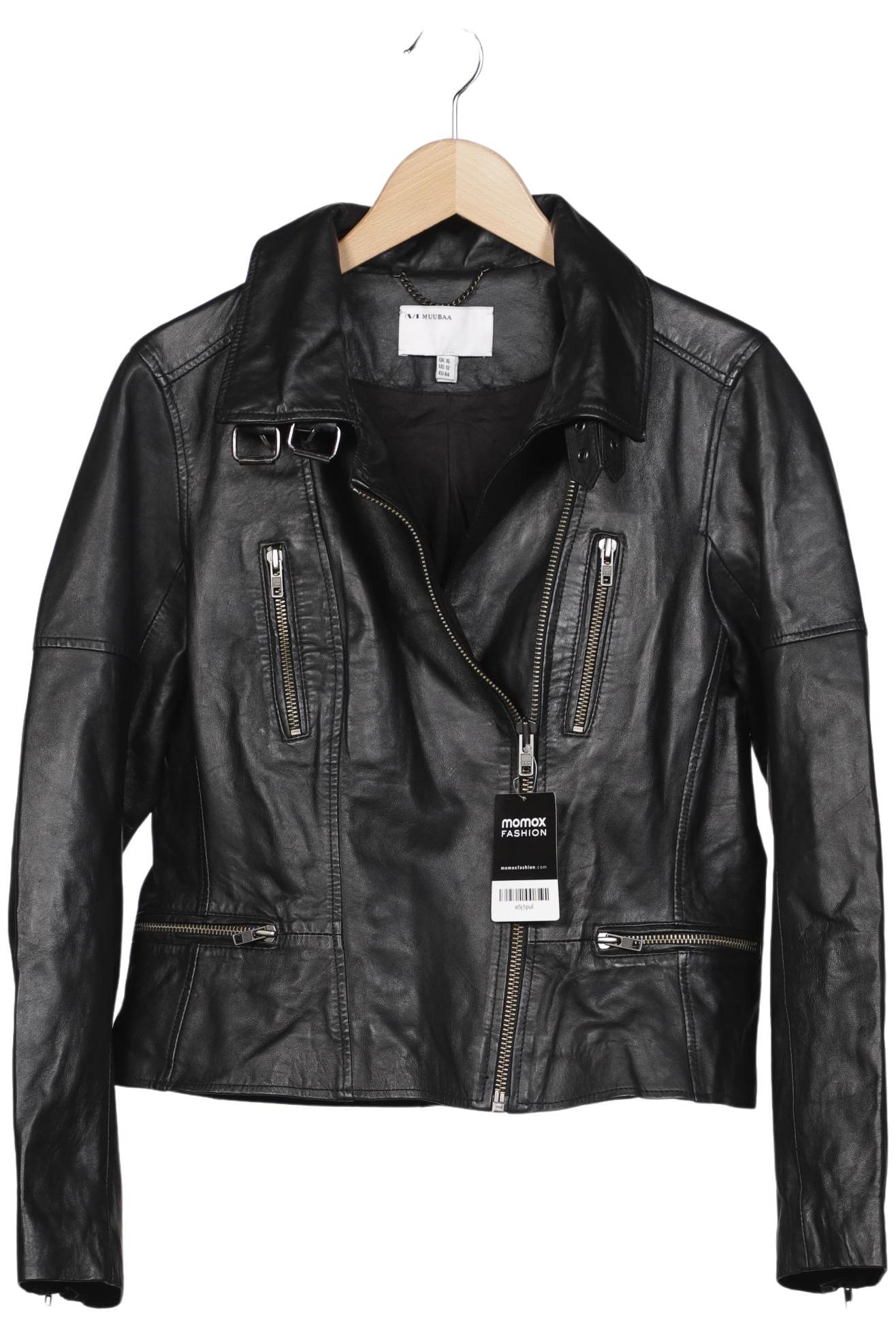 

Muubaa Damen Jacke, schwarz, Gr. 44