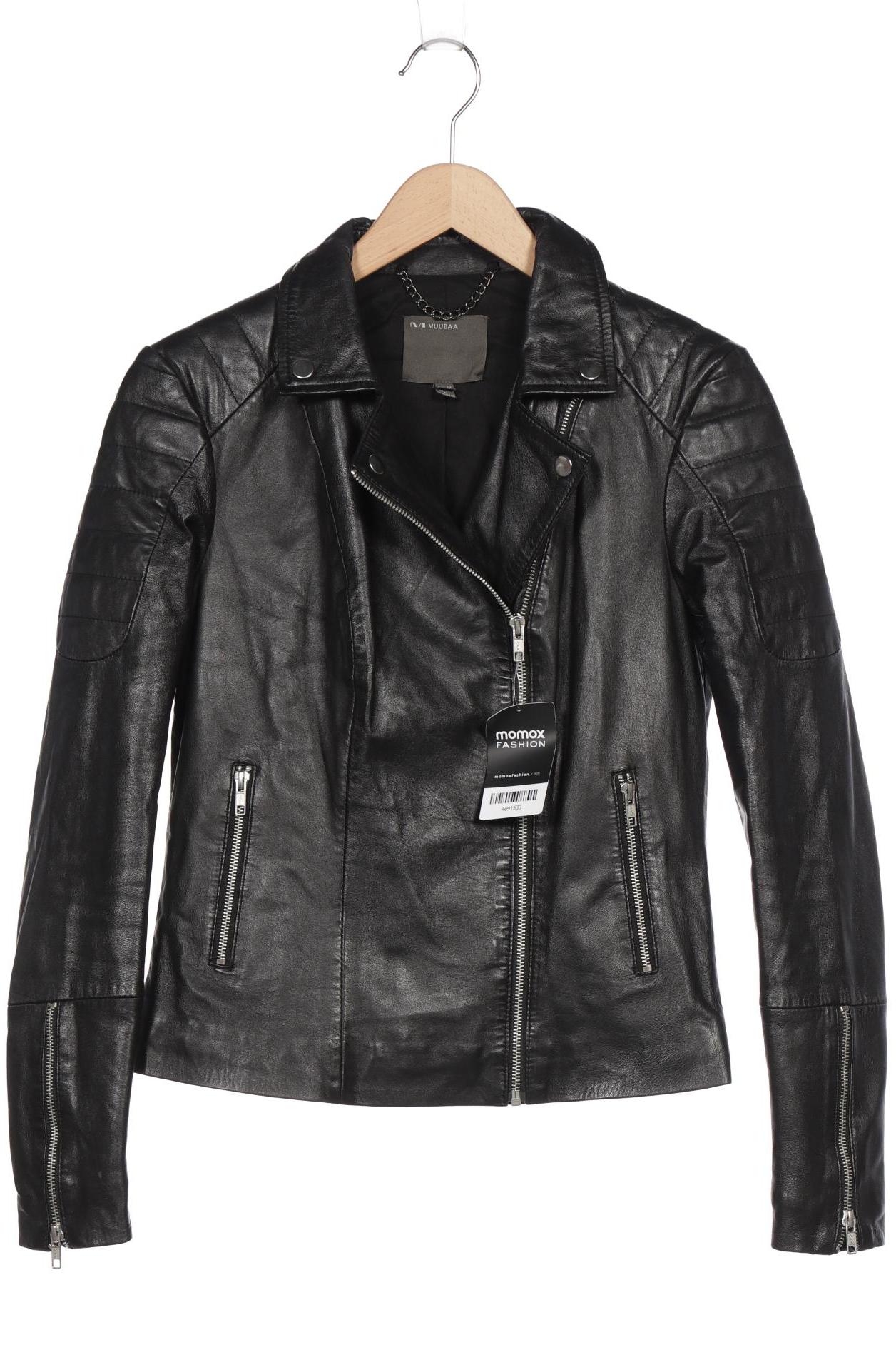 

Muubaa Damen Jacke, schwarz, Gr. 38