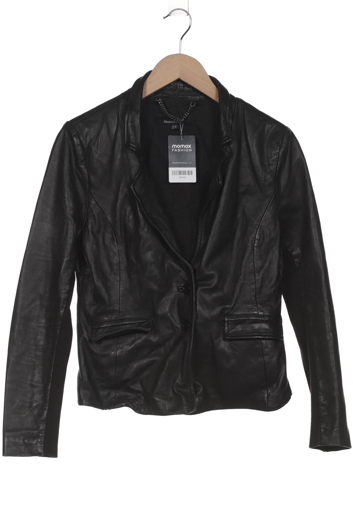 

Muubaa Damen Jacke, schwarz, Gr. 38