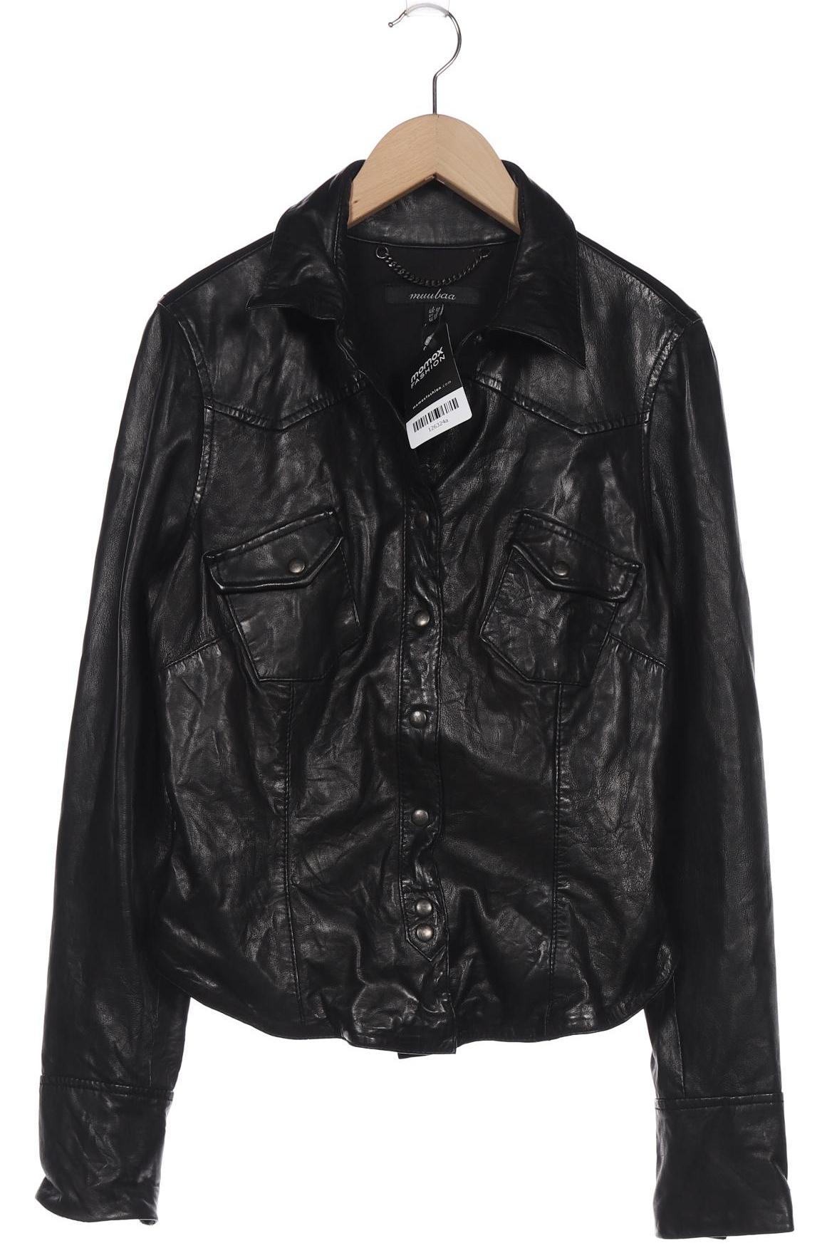 

Muubaa Damen Jacke, schwarz, Gr. 38