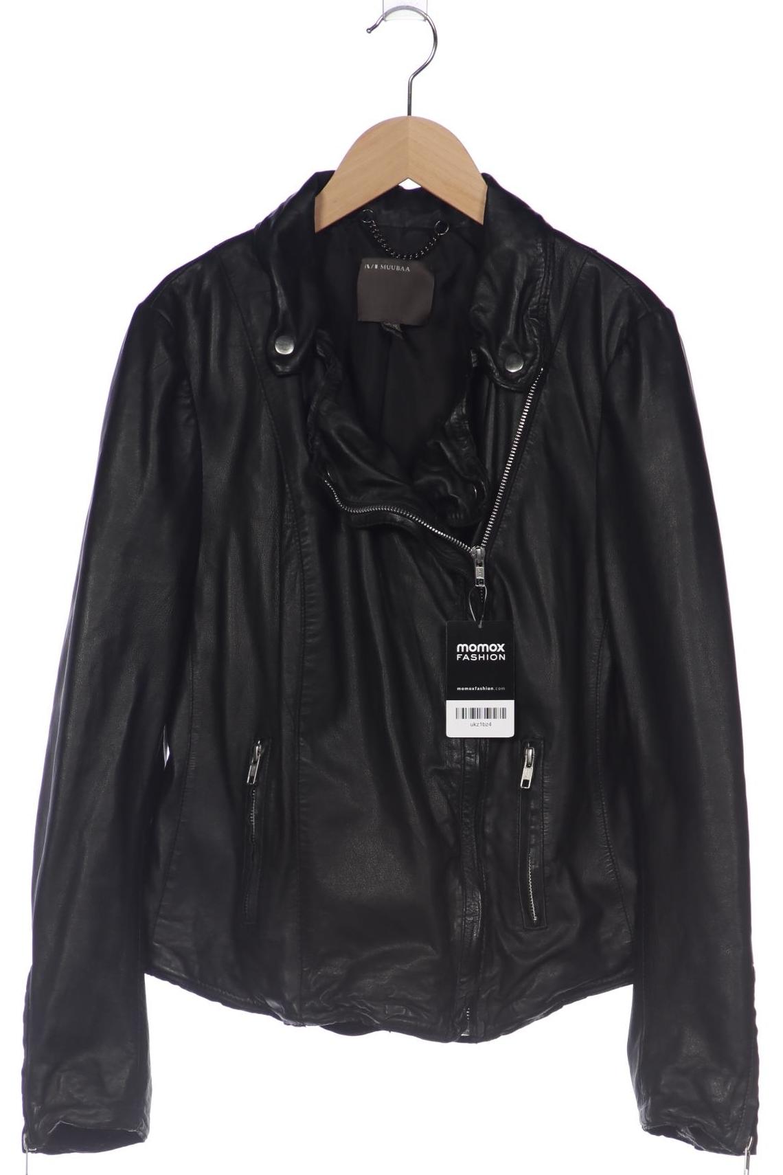

Muubaa Damen Jacke, schwarz, Gr. 40