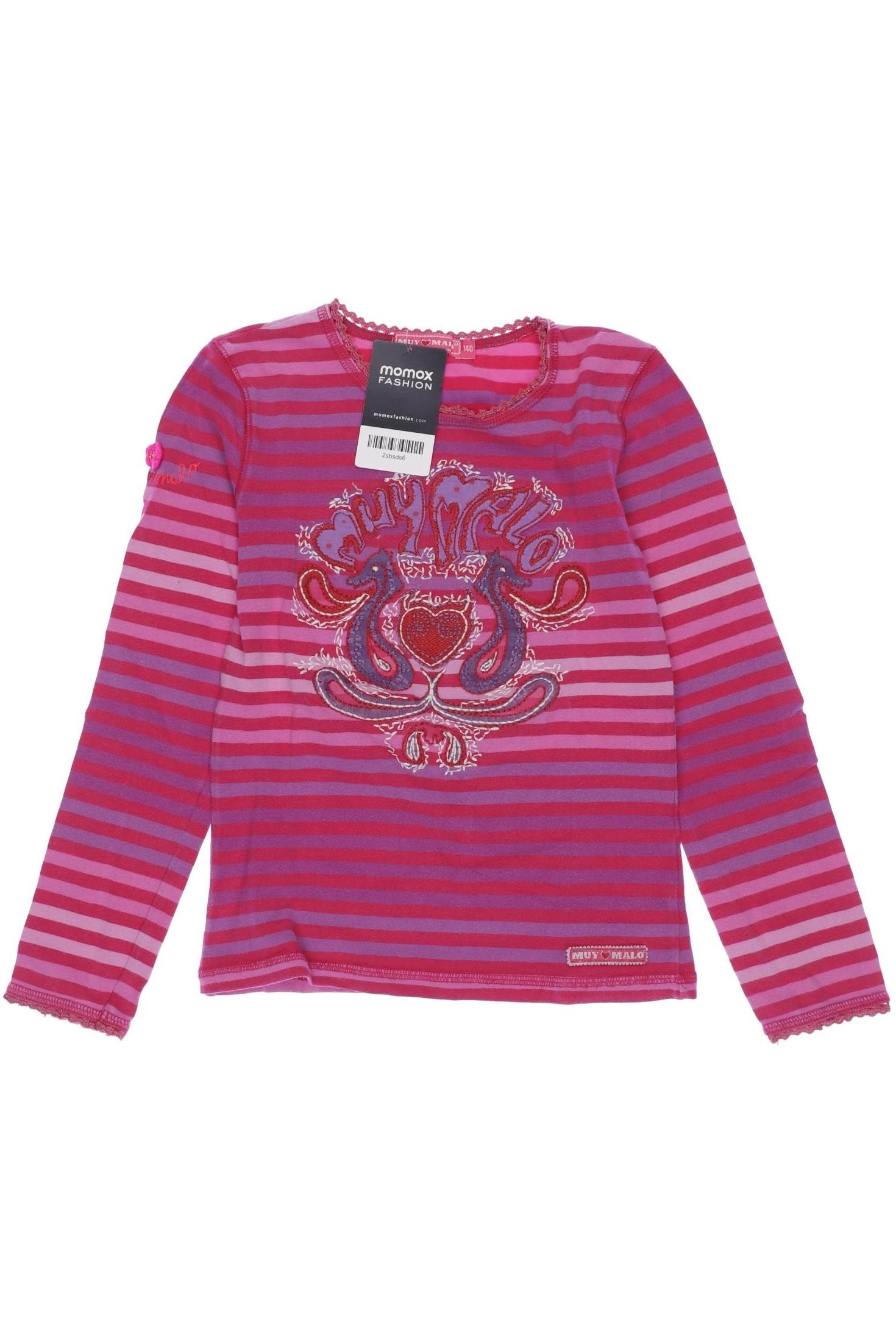 

Muy Malo Damen Langarmshirt, pink, Gr. 140