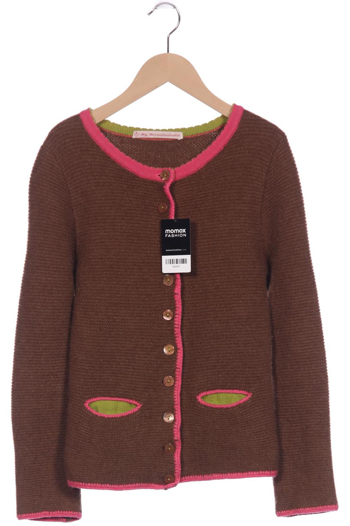 

My Herzallerliebst Damen Strickjacke, braun, Gr. 42