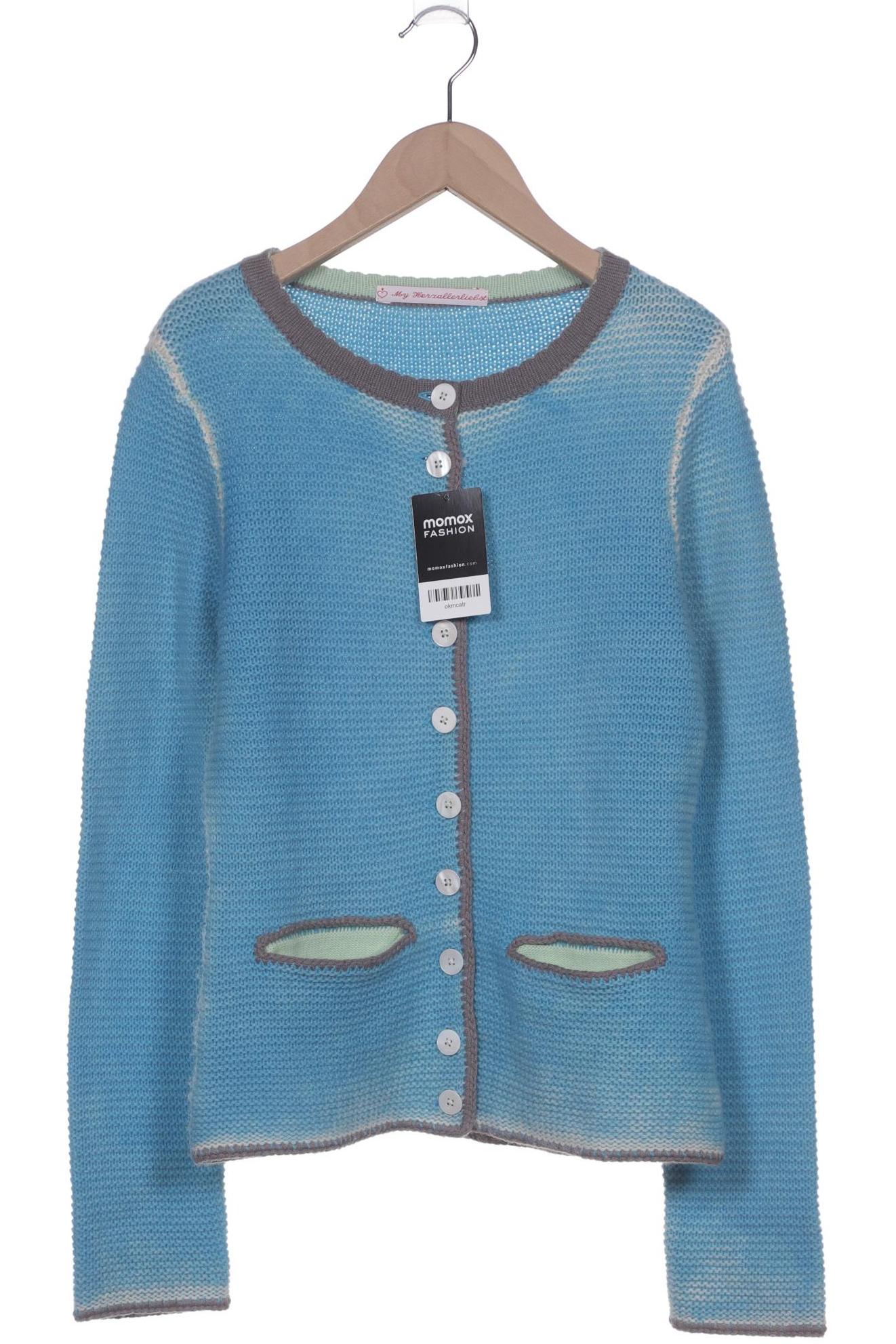 

My Herzallerliebst Damen Strickjacke, blau, Gr. 38