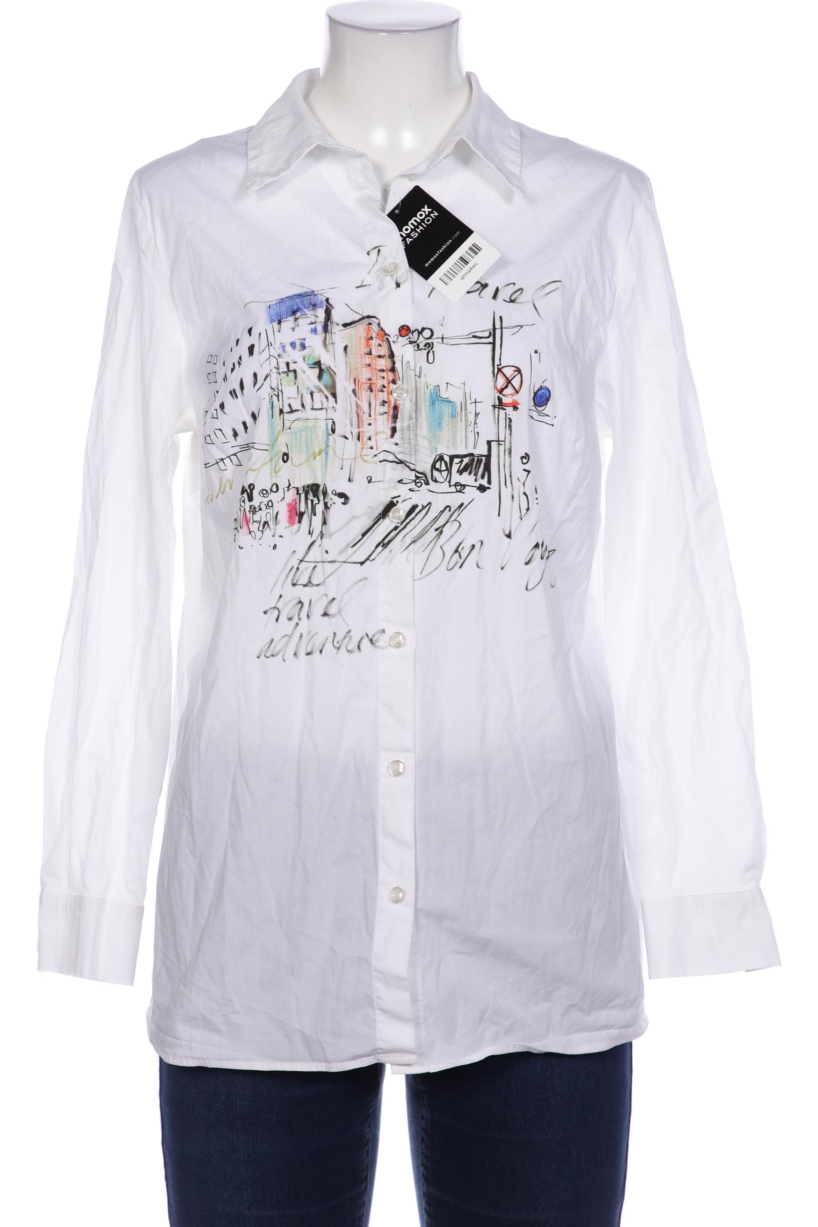

Mybc b Peter Hahn Damen Bluse, weiß, Gr. 42
