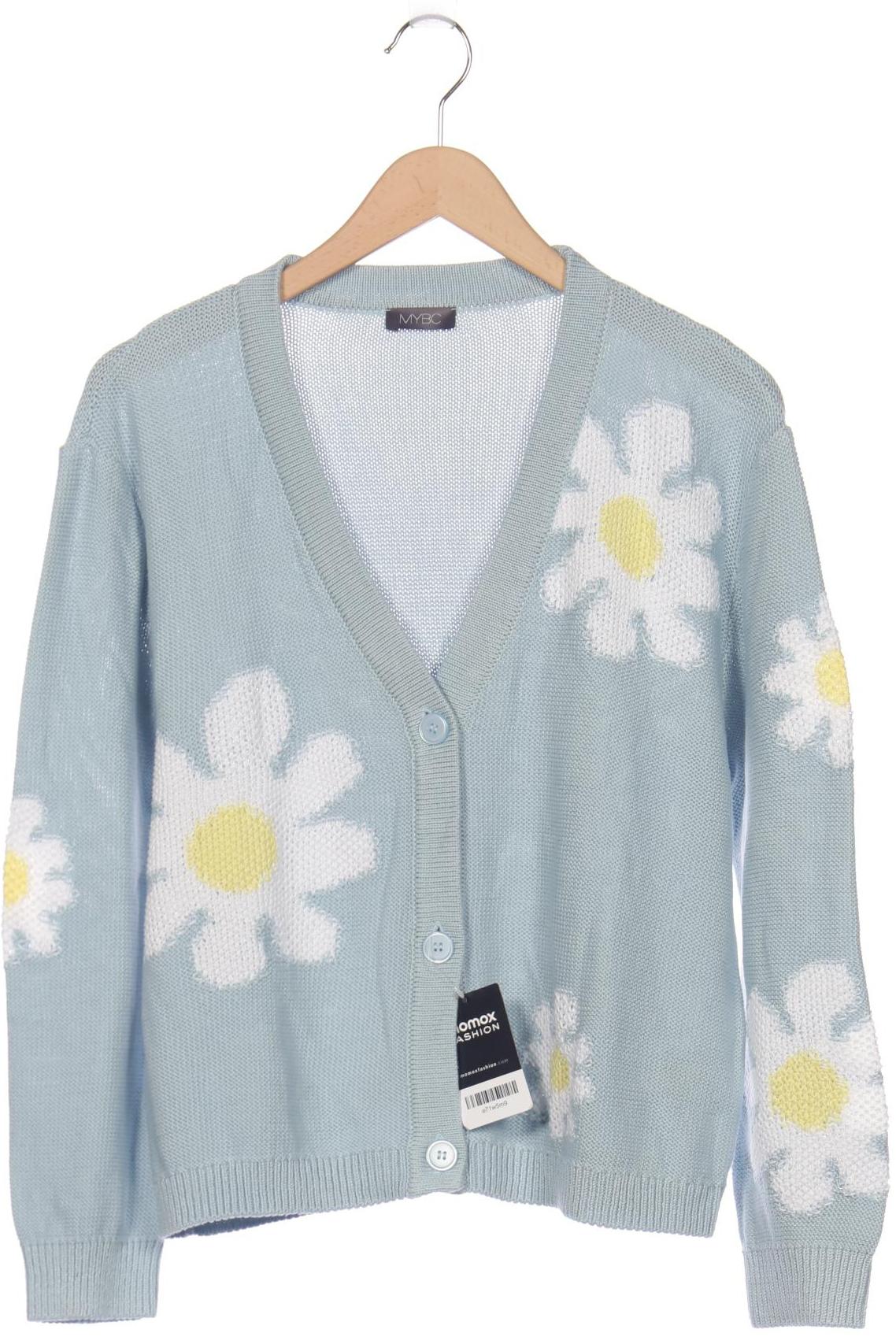 

Mybc b Peter Hahn Damen Strickjacke, hellblau, Gr. 40