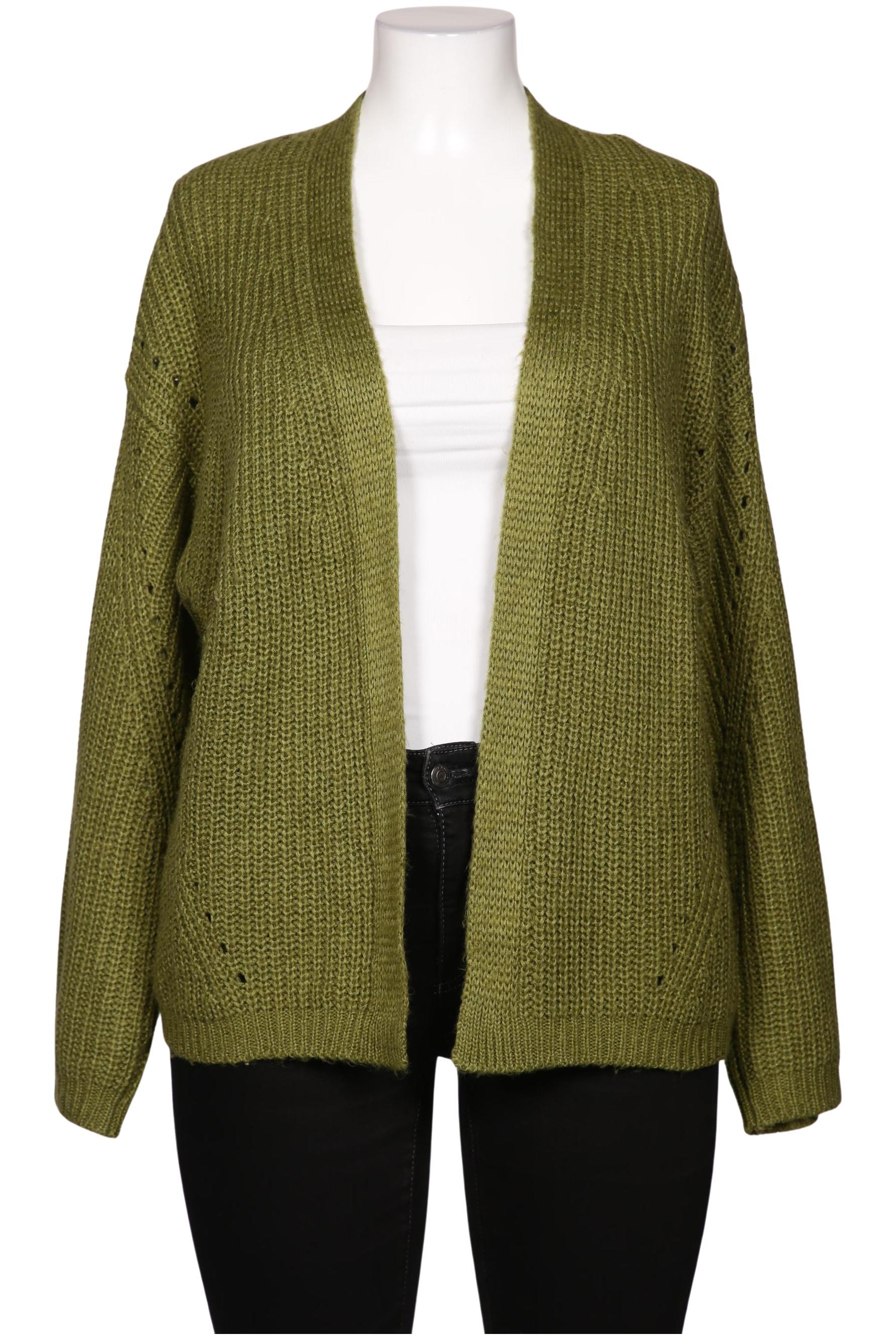 

Mybc by Peter Hahn Damen Strickjacke, grün, Gr. 44