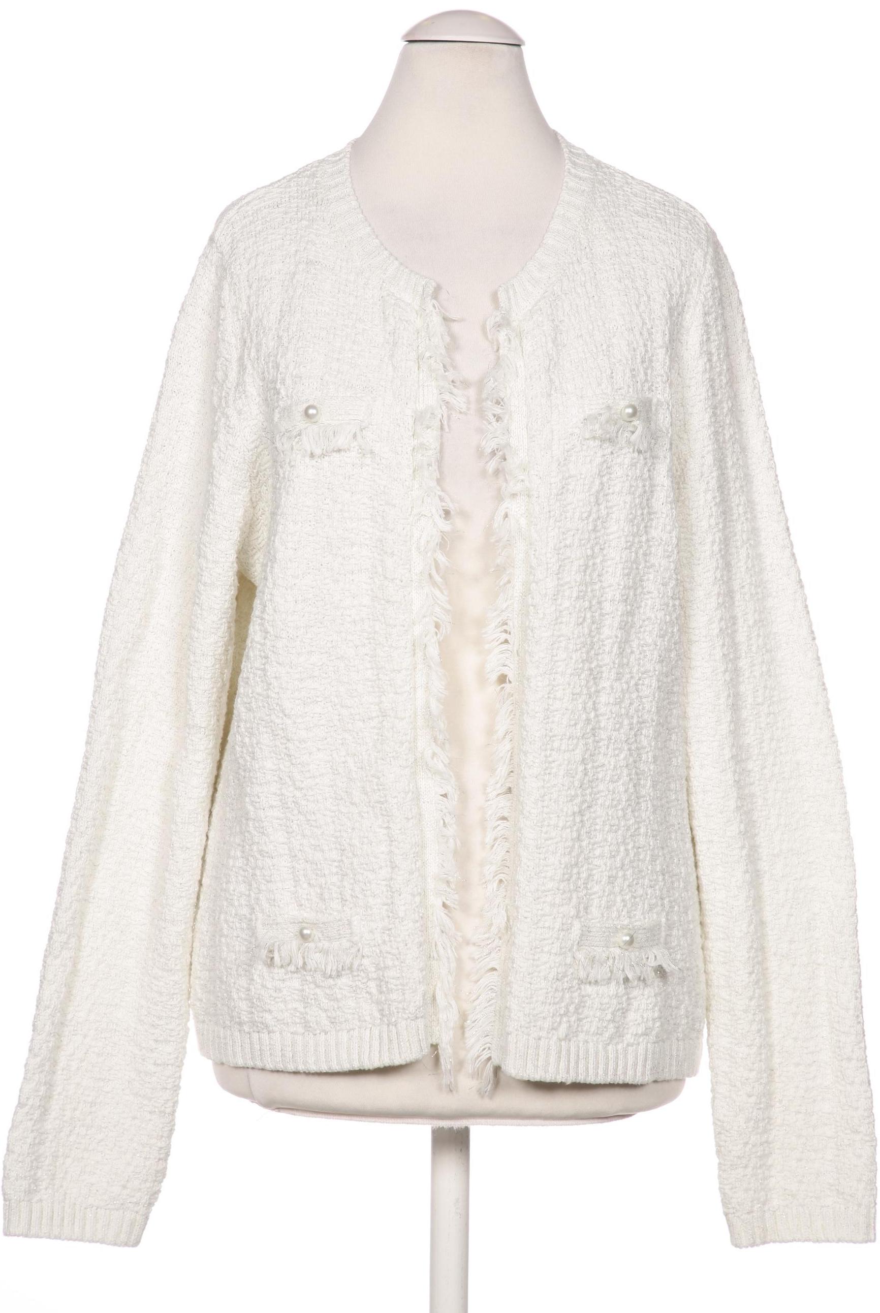 

Mybc by Peter Hahn Damen Strickjacke, weiß, Gr. 36