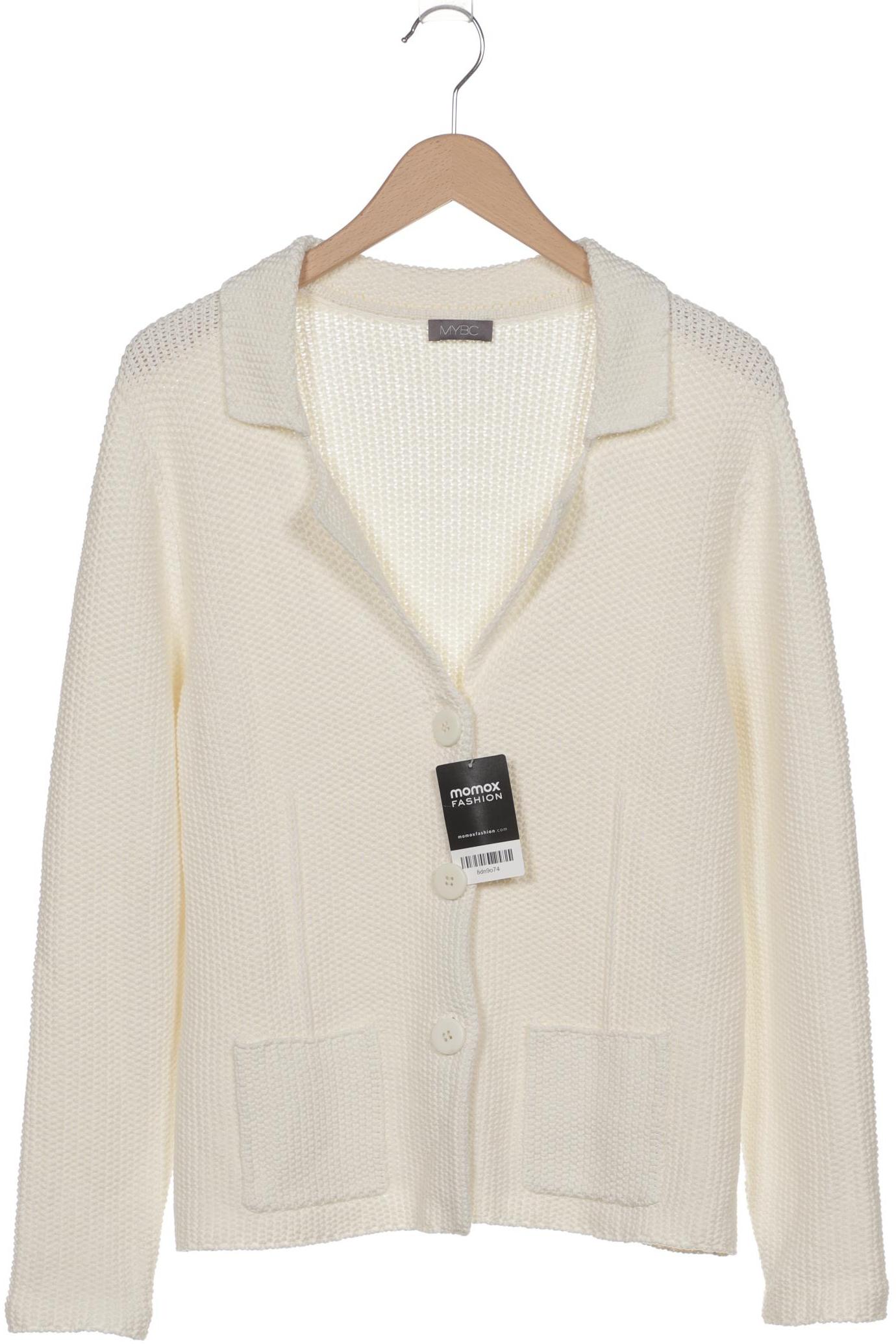 

Mybc by Peter Hahn Damen Strickjacke, cremeweiß, Gr. 42