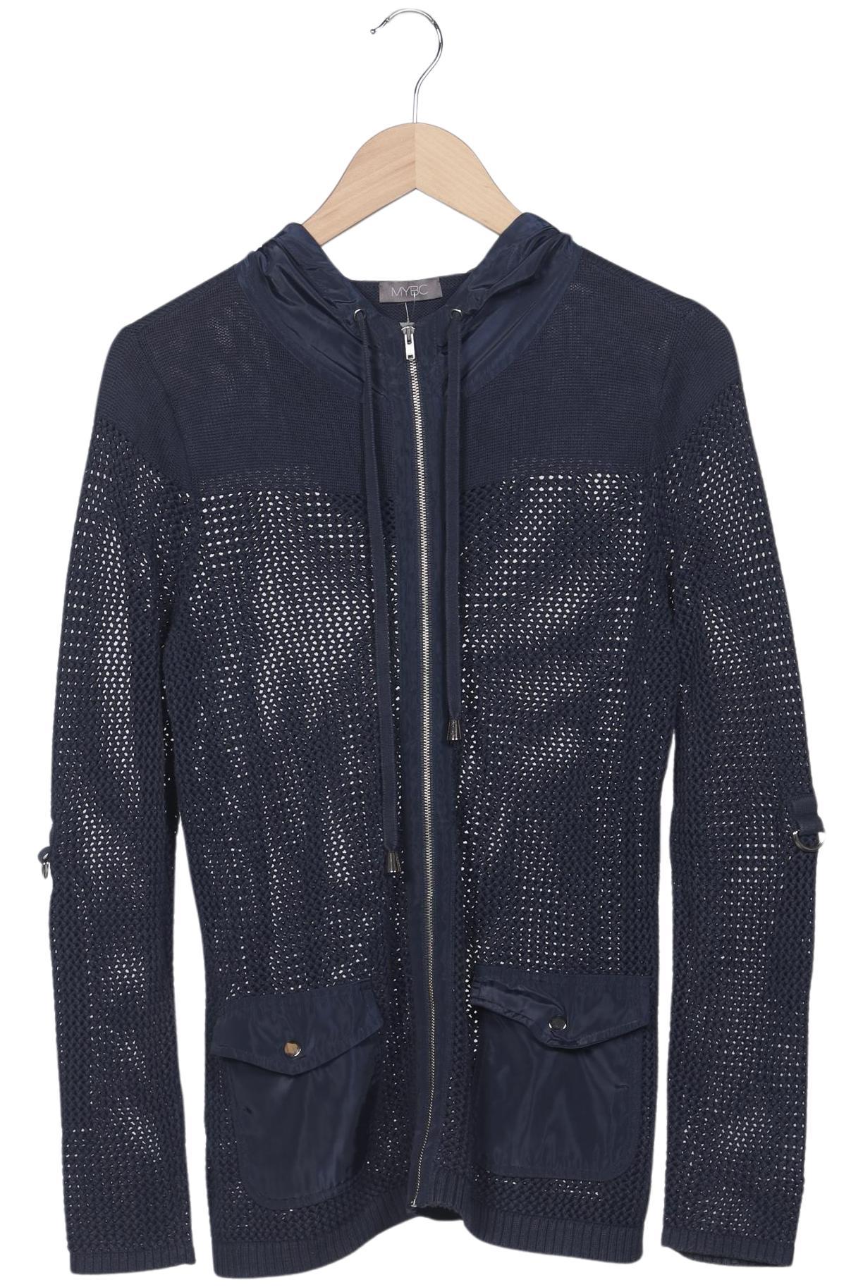 

Mybc by Peter Hahn Damen Strickjacke, marineblau, Gr. 38