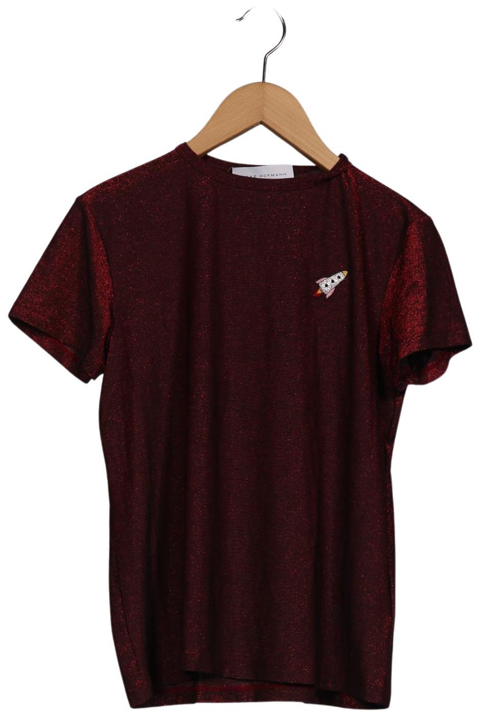 

Mykke Hofmann Damen T-Shirt, bordeaux, Gr. 38