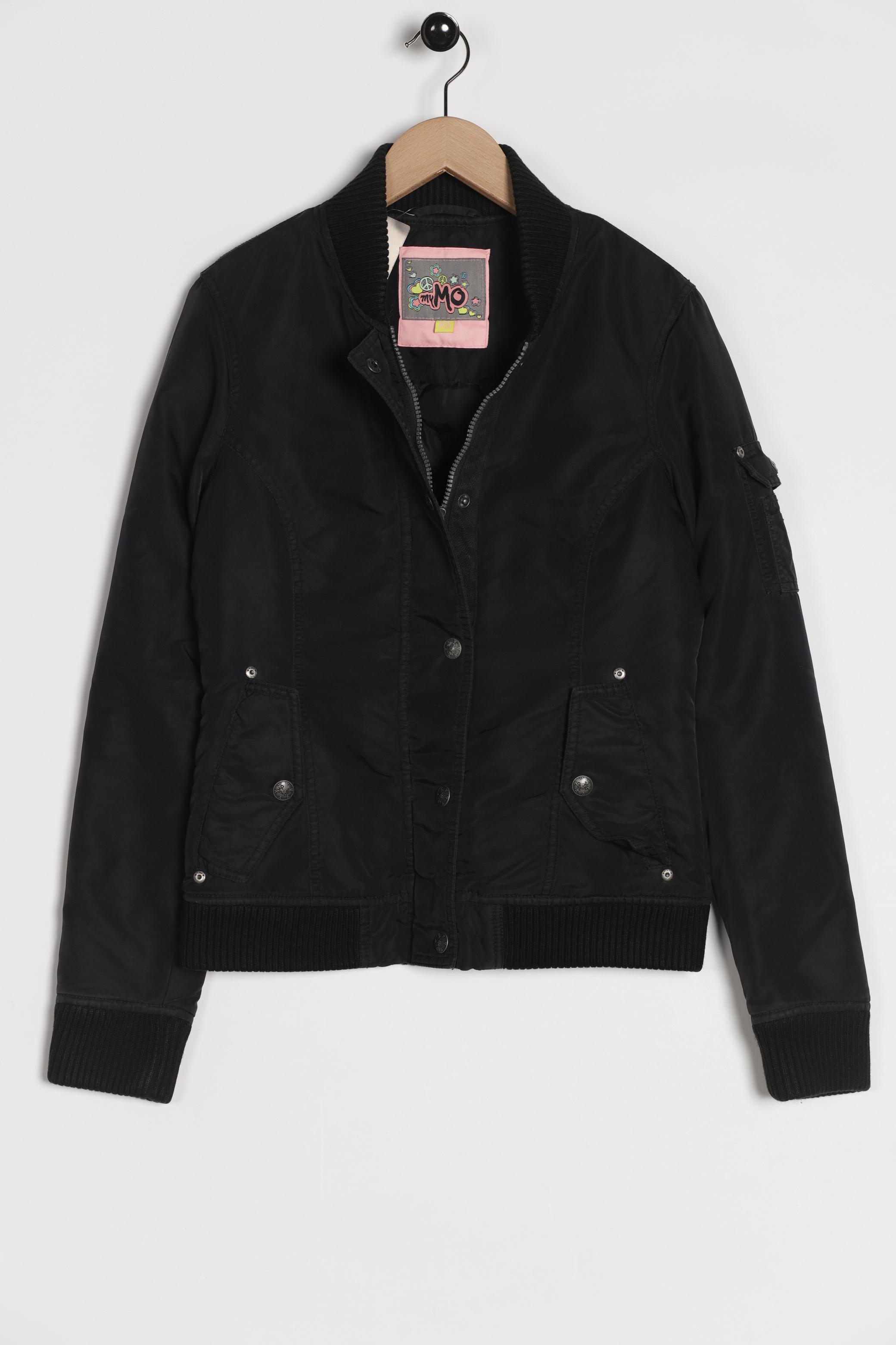 

myMo Damen Jacke, schwarz, Gr. 34