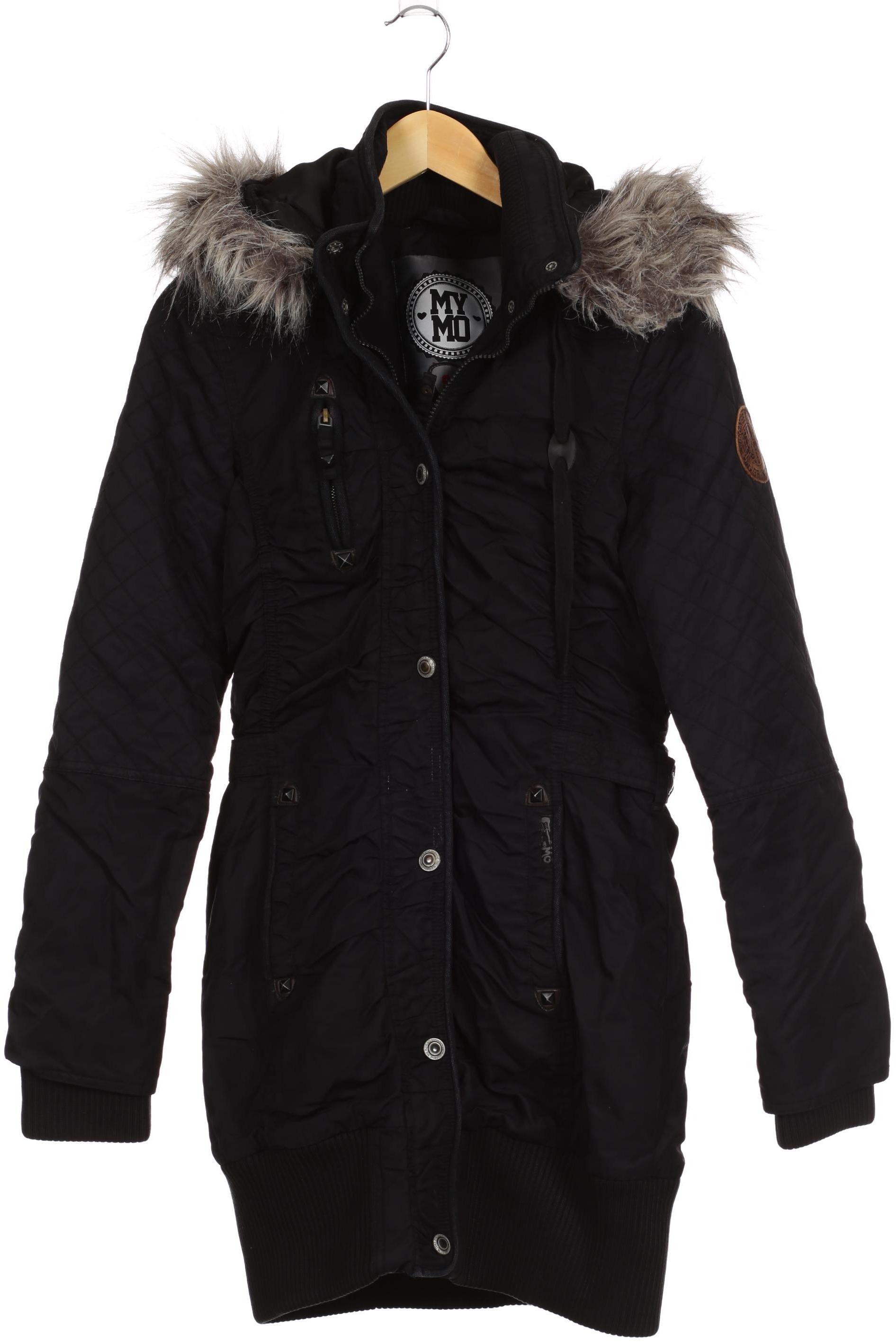 

myMo Damen Mantel, schwarz, Gr.