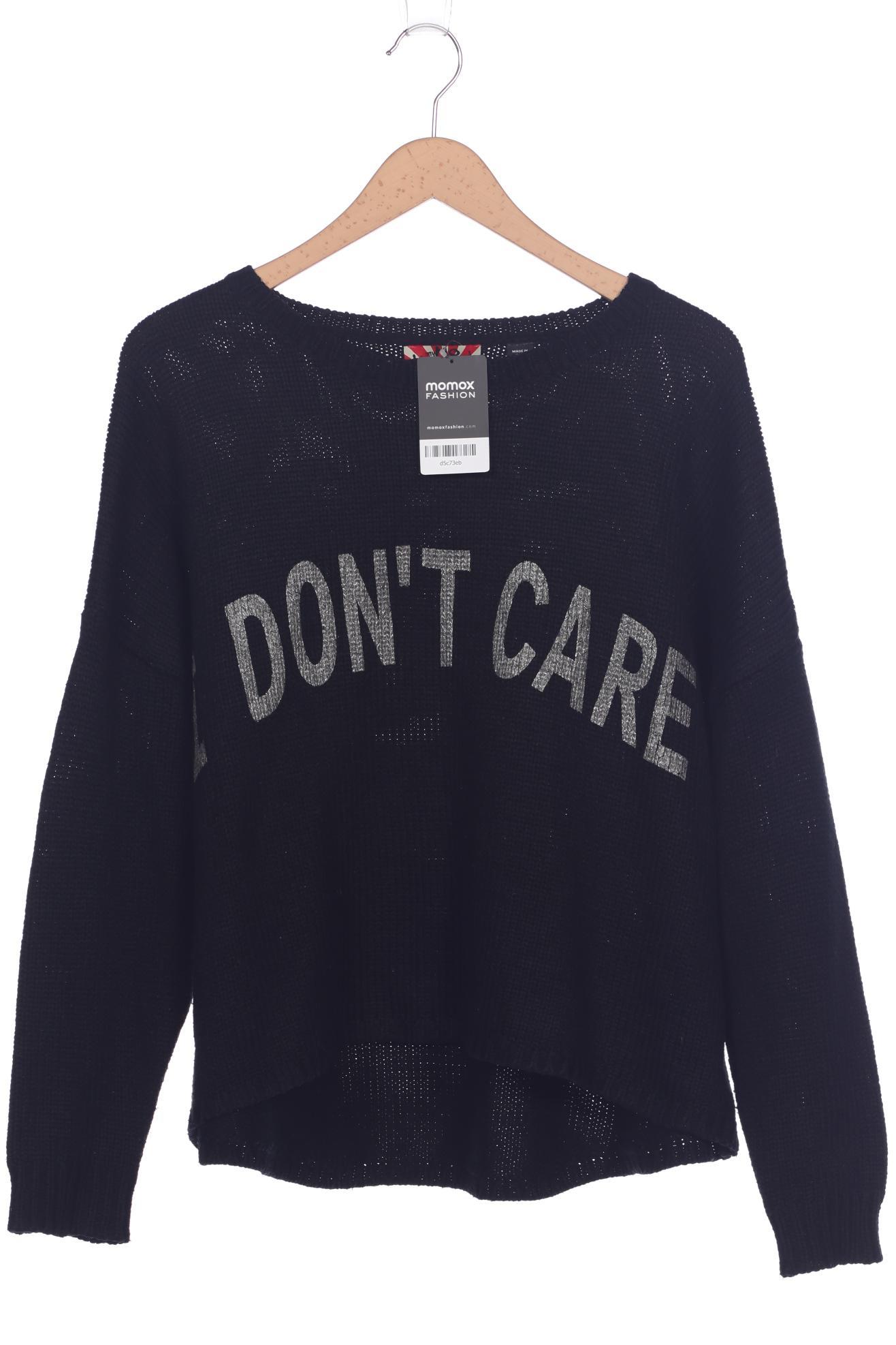 

myMo Damen Pullover, schwarz