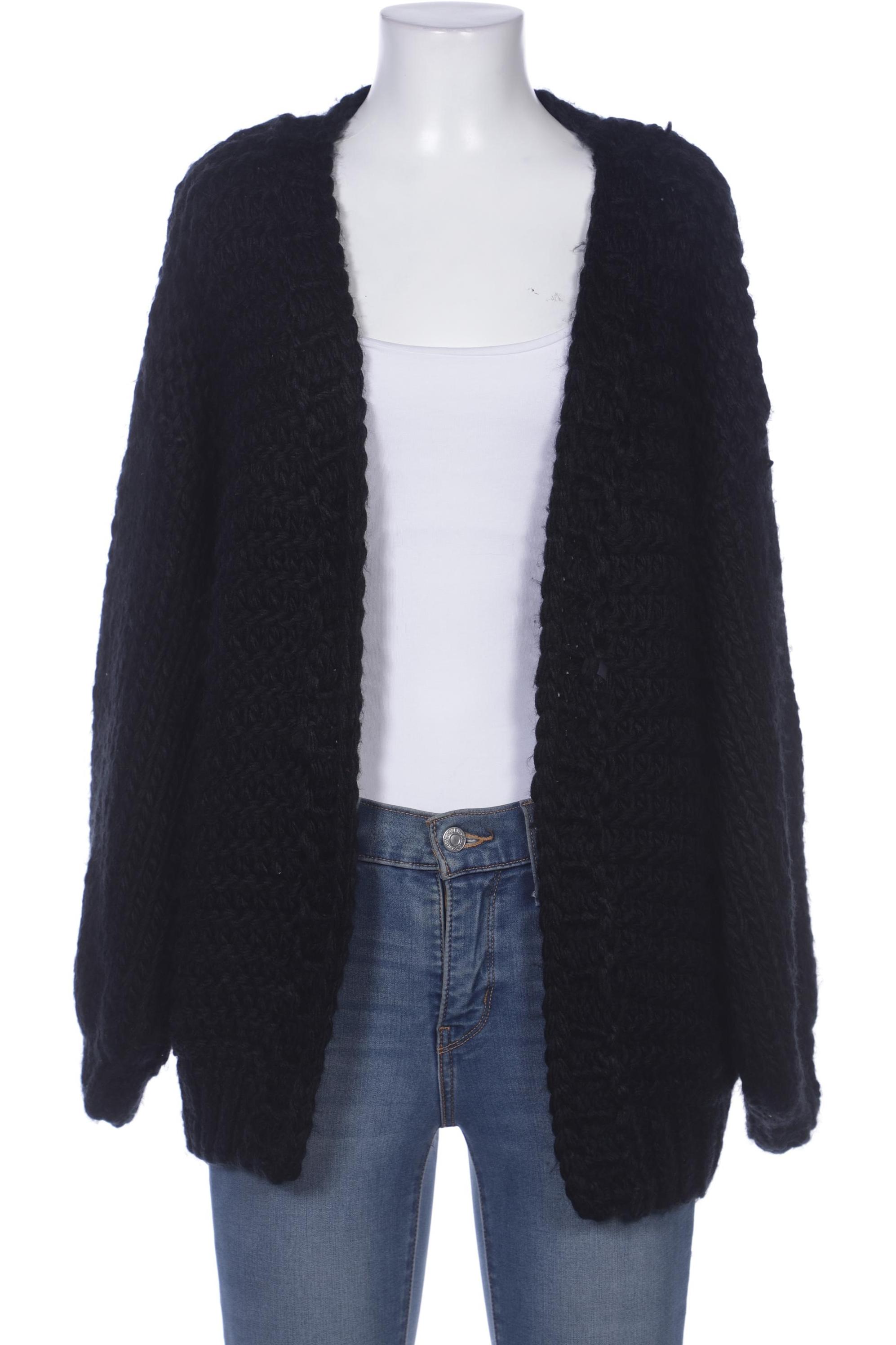 

myMo Damen Strickjacke, schwarz, Gr. 34