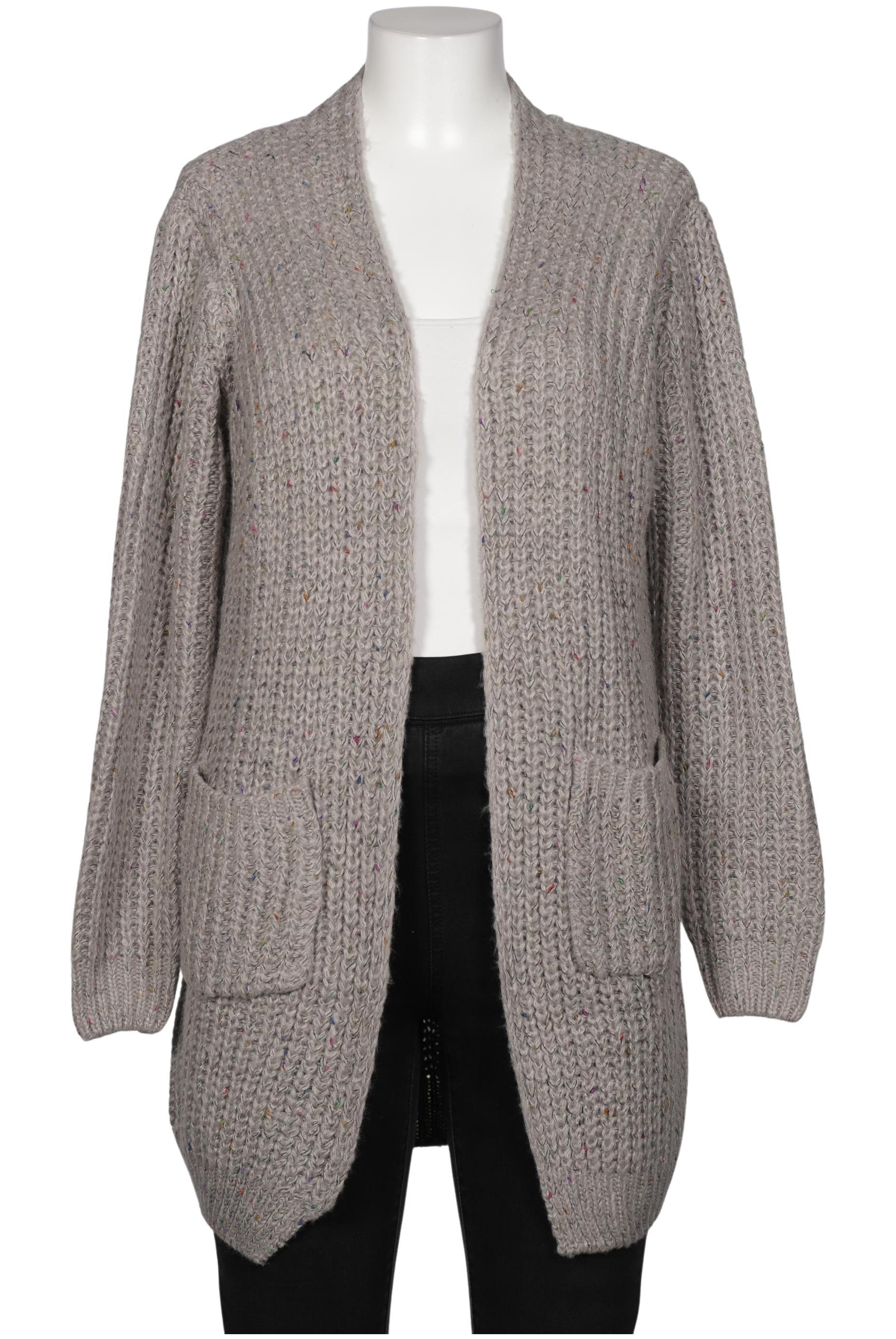 

myMo Damen Strickjacke, grau, Gr. 38
