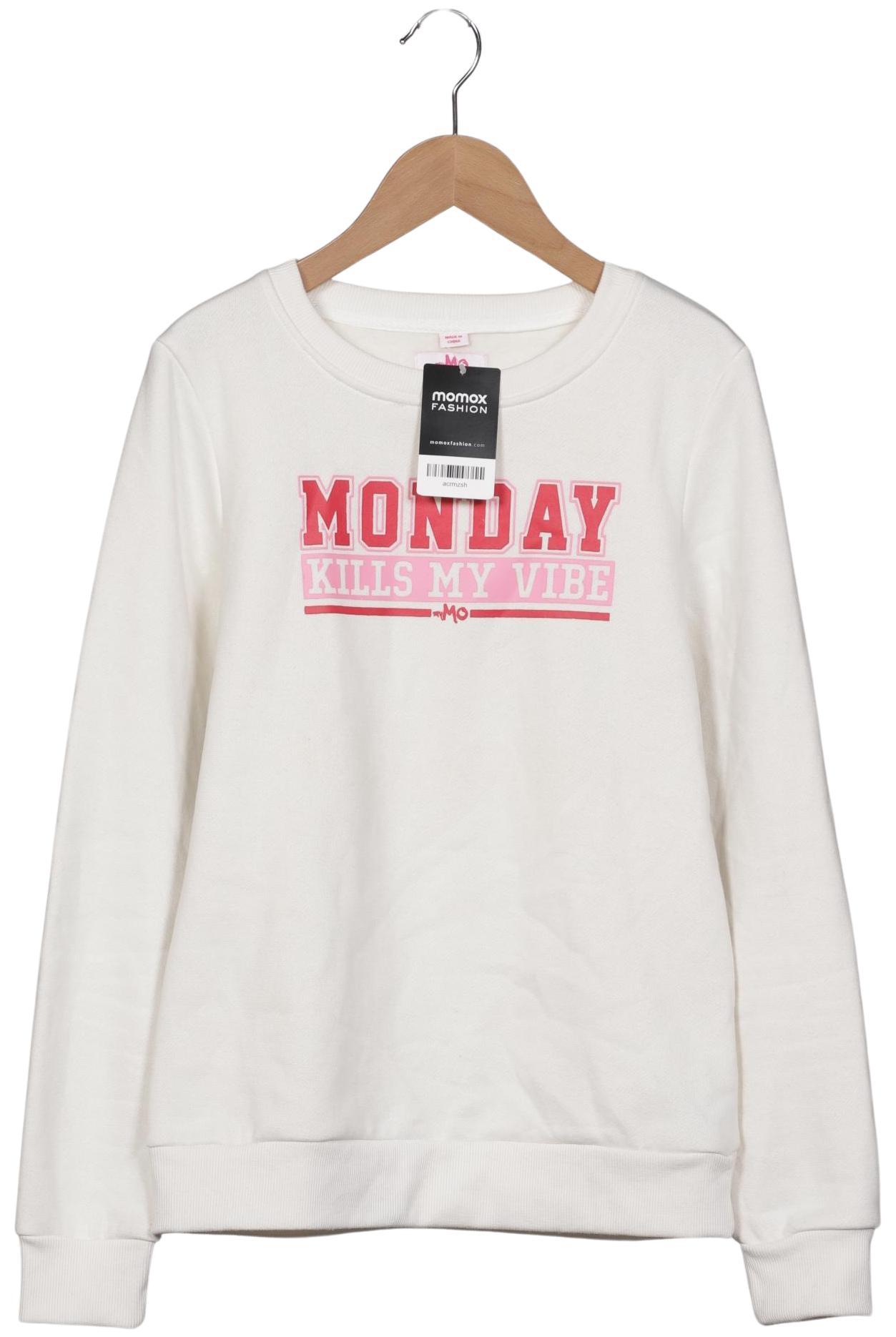 

myMo Damen Sweatshirt, weiß, Gr. 36