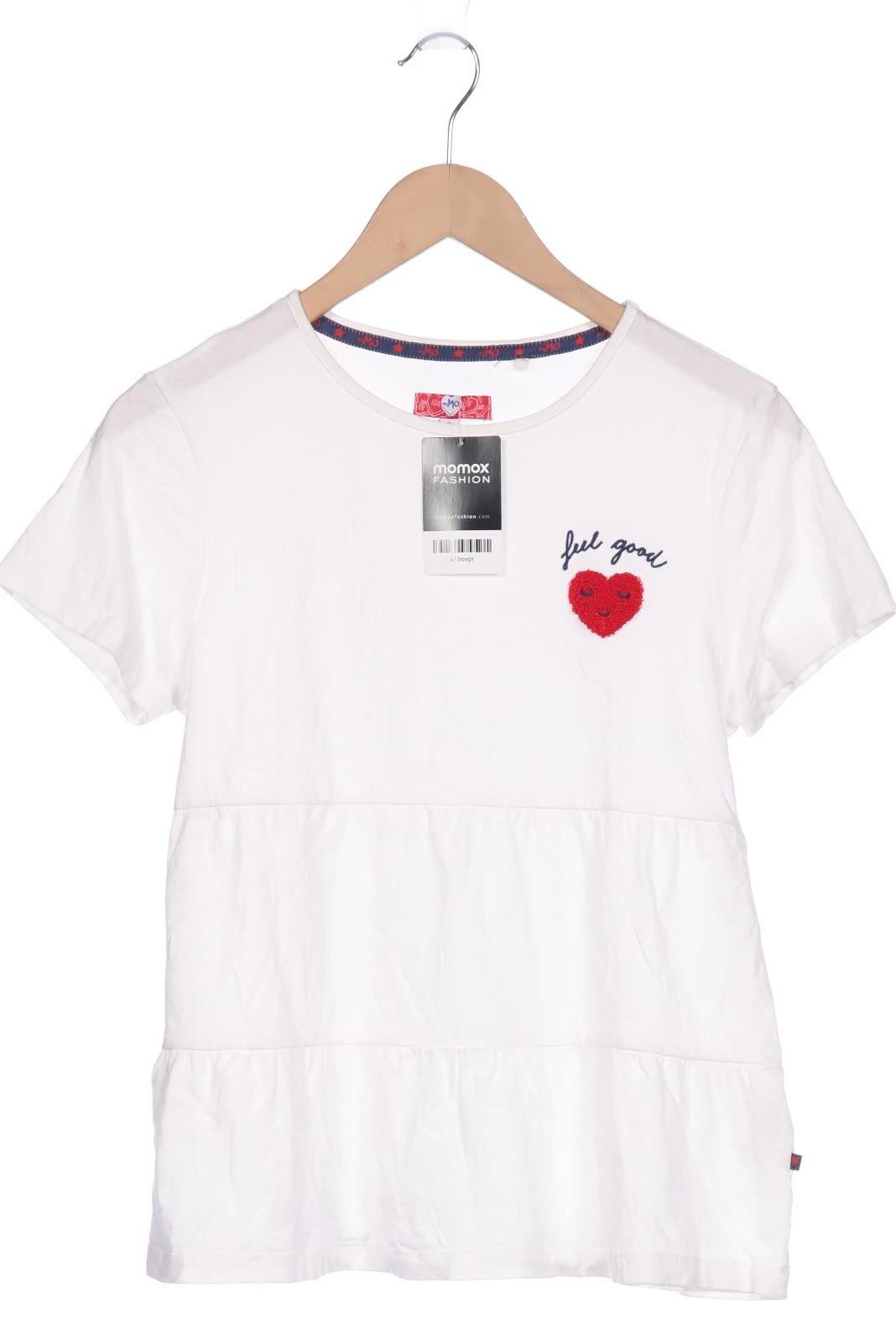 

myMo Damen T-Shirt, weiß, Gr. 36