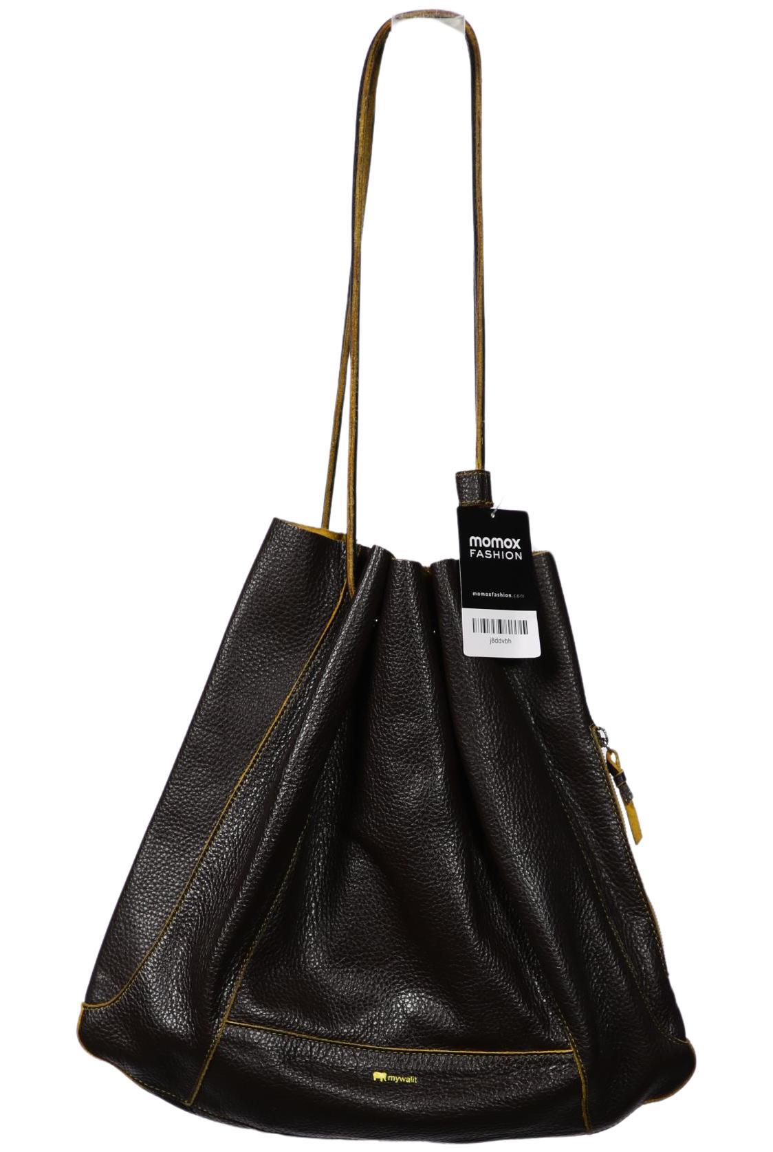 

mywalit Damen Handtasche, braun, Gr.