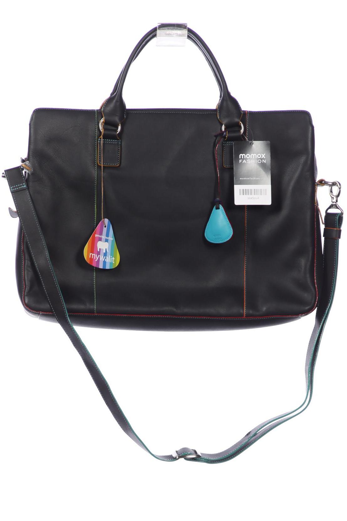 

mywalit Damen Handtasche, schwarz, Gr.