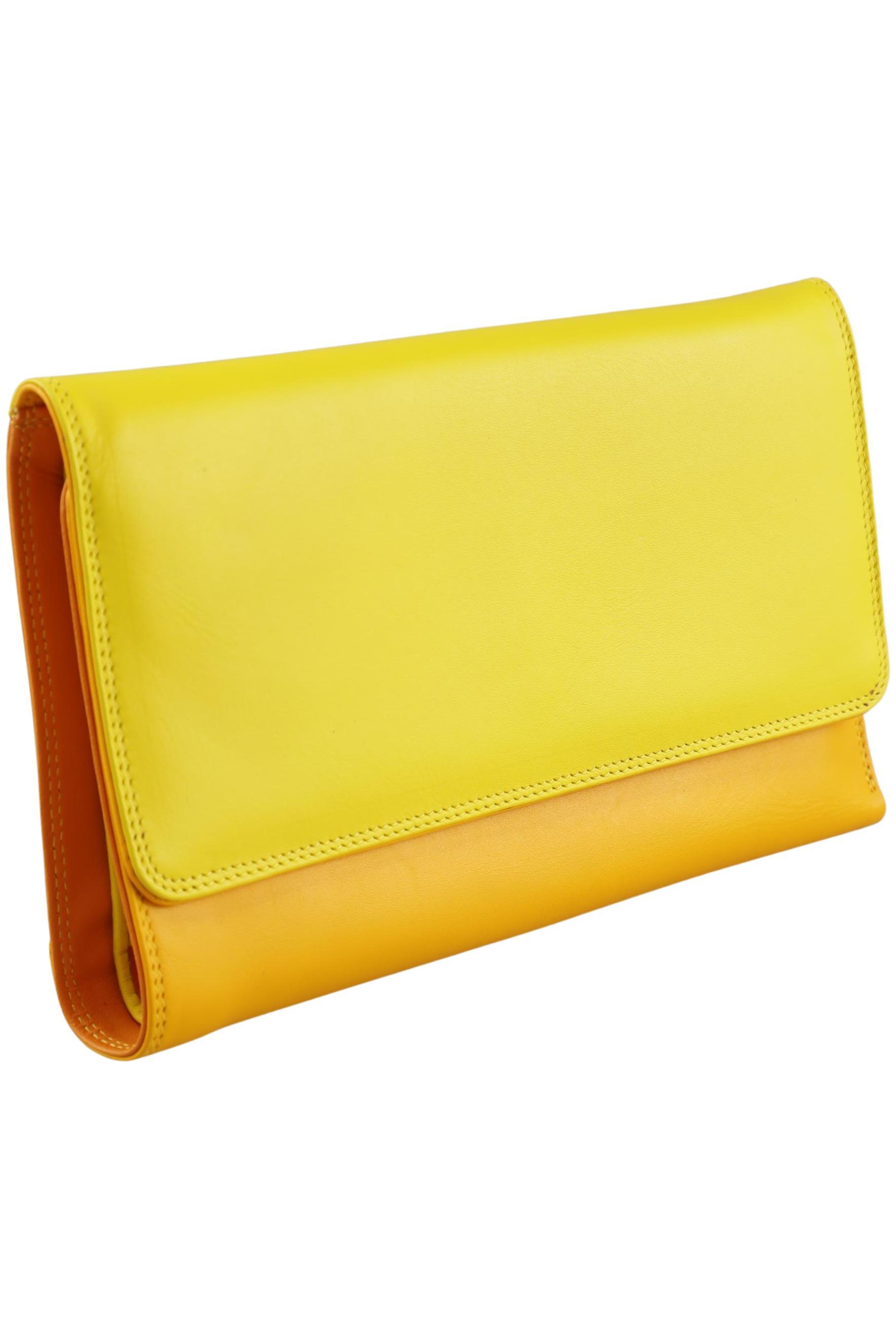 

mywalit Damen Portemonnaie, gelb, Gr.