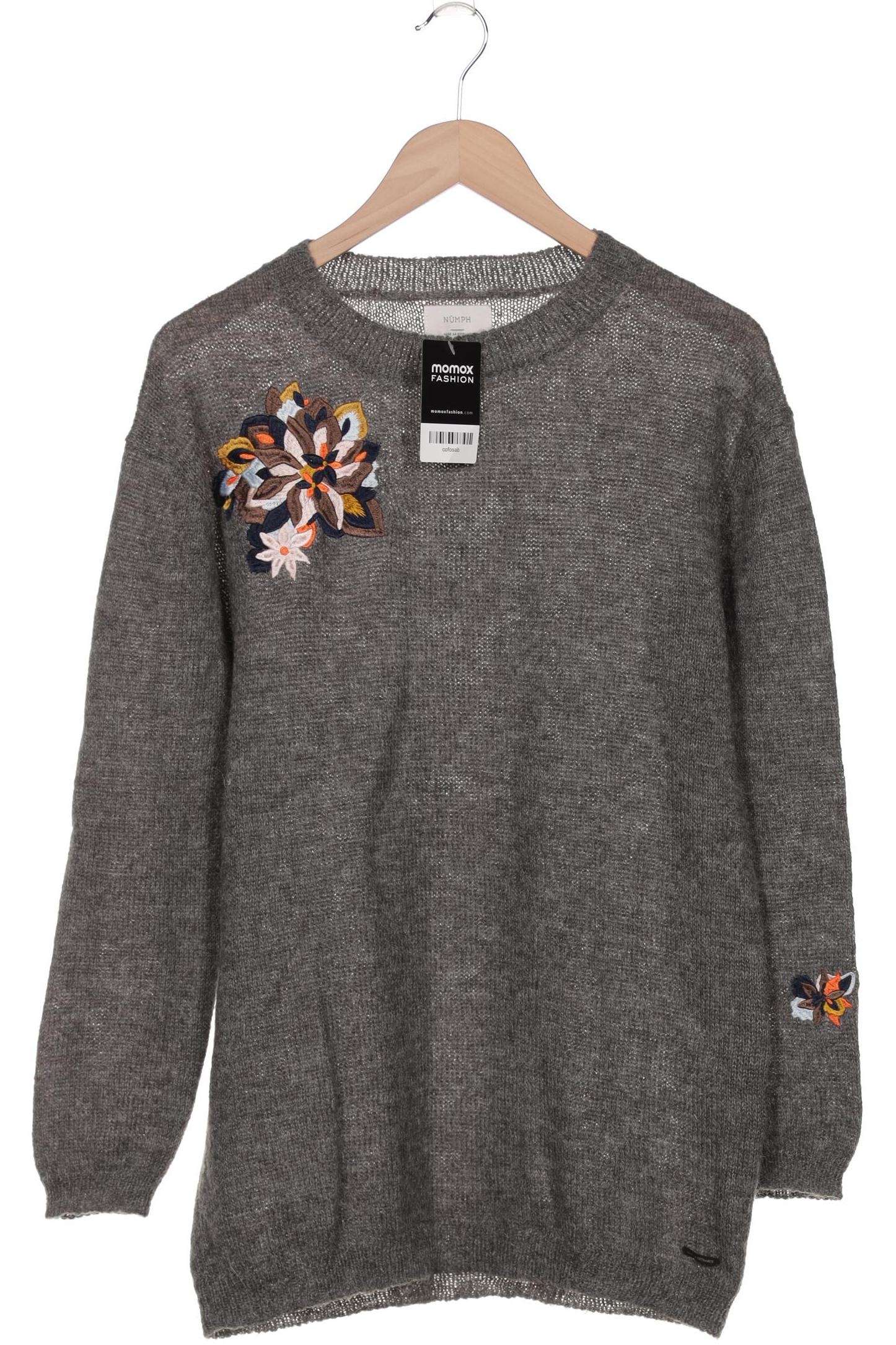 

Nümph Damen Pullover, grau, Gr. 38
