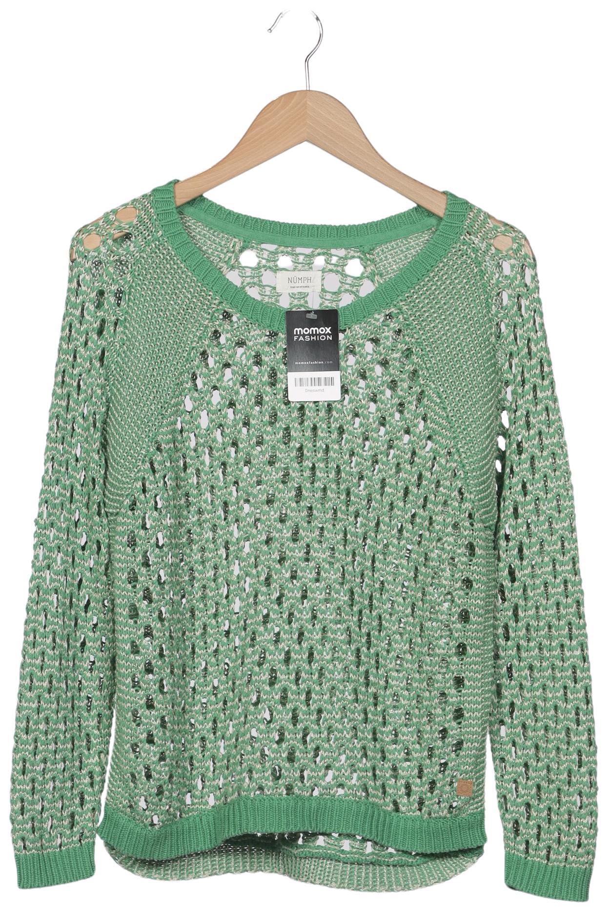 

Nümph Damen Pullover, grün, Gr. 38